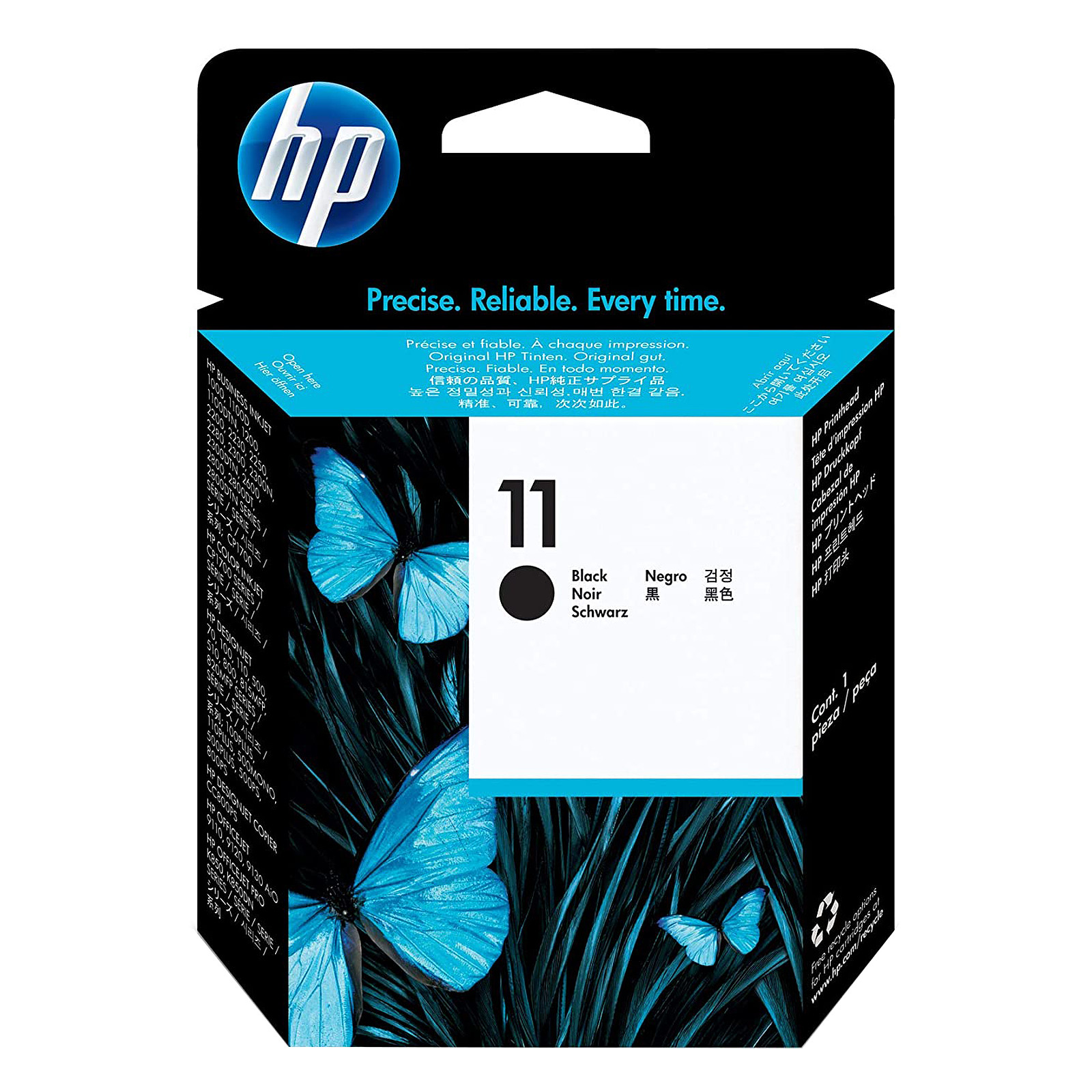 HP 11 (C4810A) - Noir - Cartouche imprimante HP