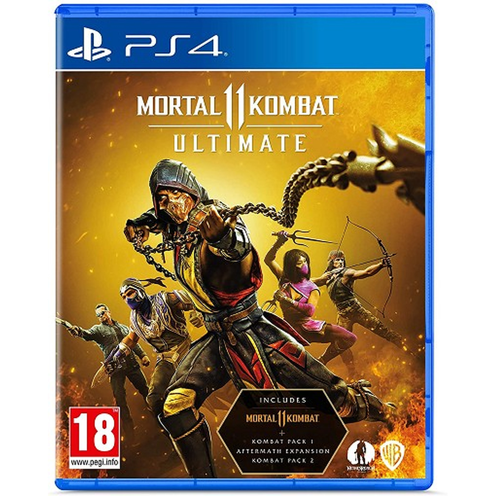 Mortal Kombat 11 Ultimate (PS4) - Jeux PS4 Warner Bros. Games