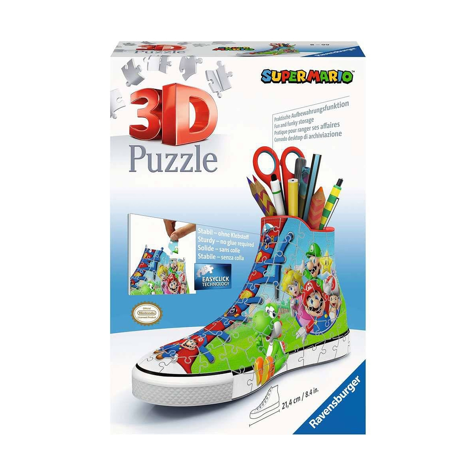 Super Mario - Puzzle 3D Sneaker (108 pièces) - Puzzle Ravensburger