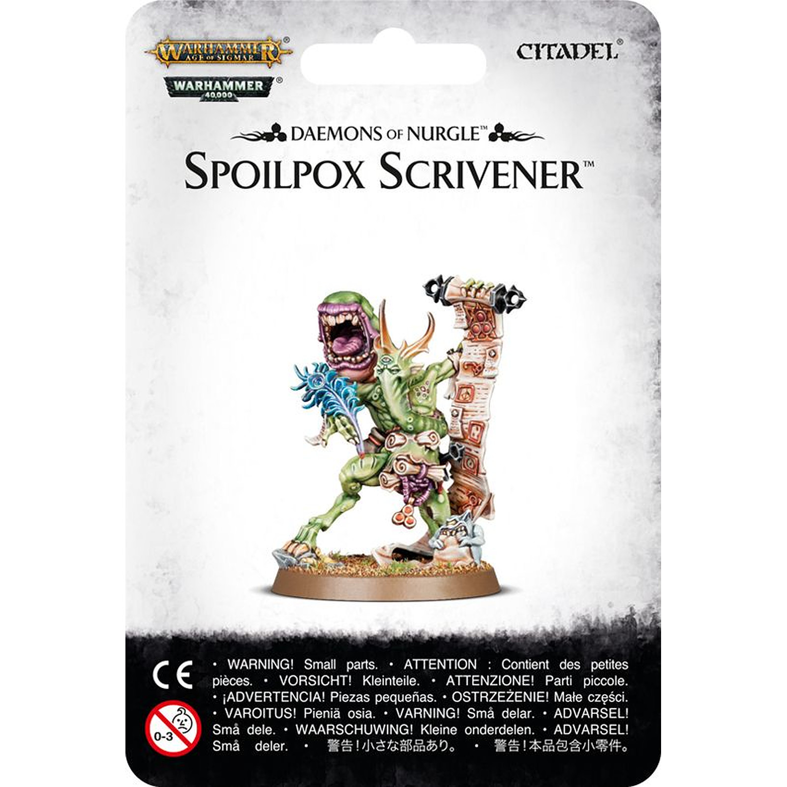 Warhammer AoS & 40k - Chaos Daemons Spoilpox Scrivener - Jeux de figurines Games workshop