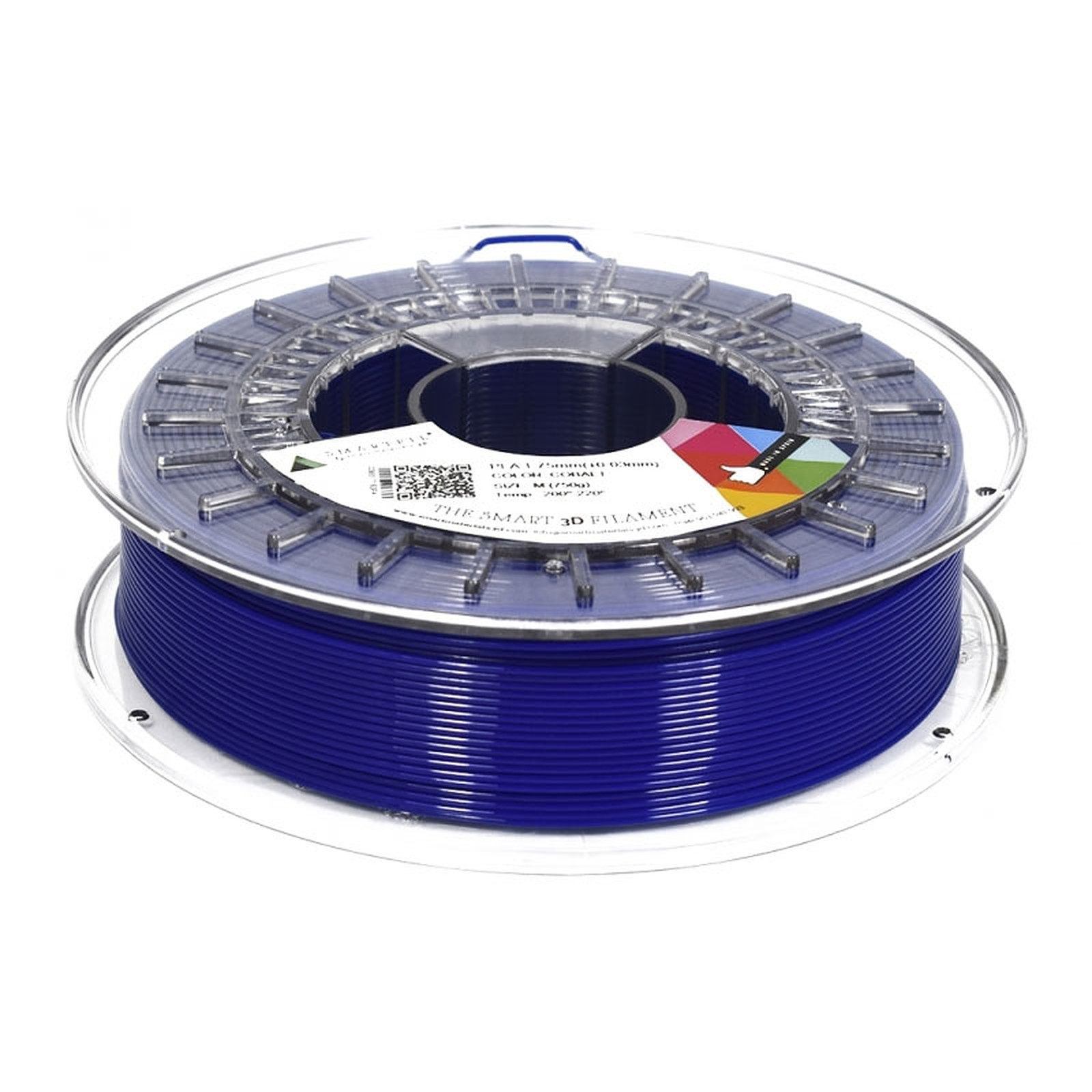 Smartfil Bobine PLA 1.75mm 750g - Bleu - Filament 3D Smartfil