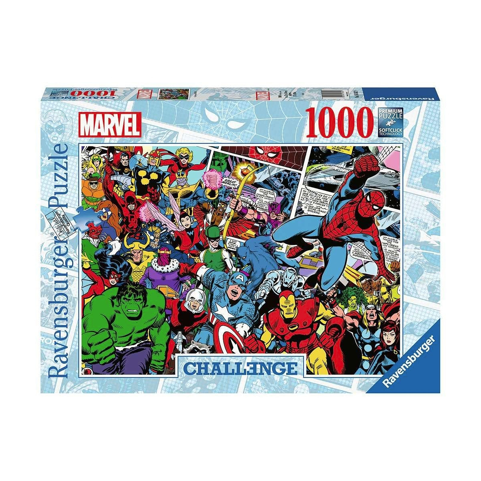 Marvel - Puzzle Challenge Comics (1000 pièces) - Puzzle Ravensburger