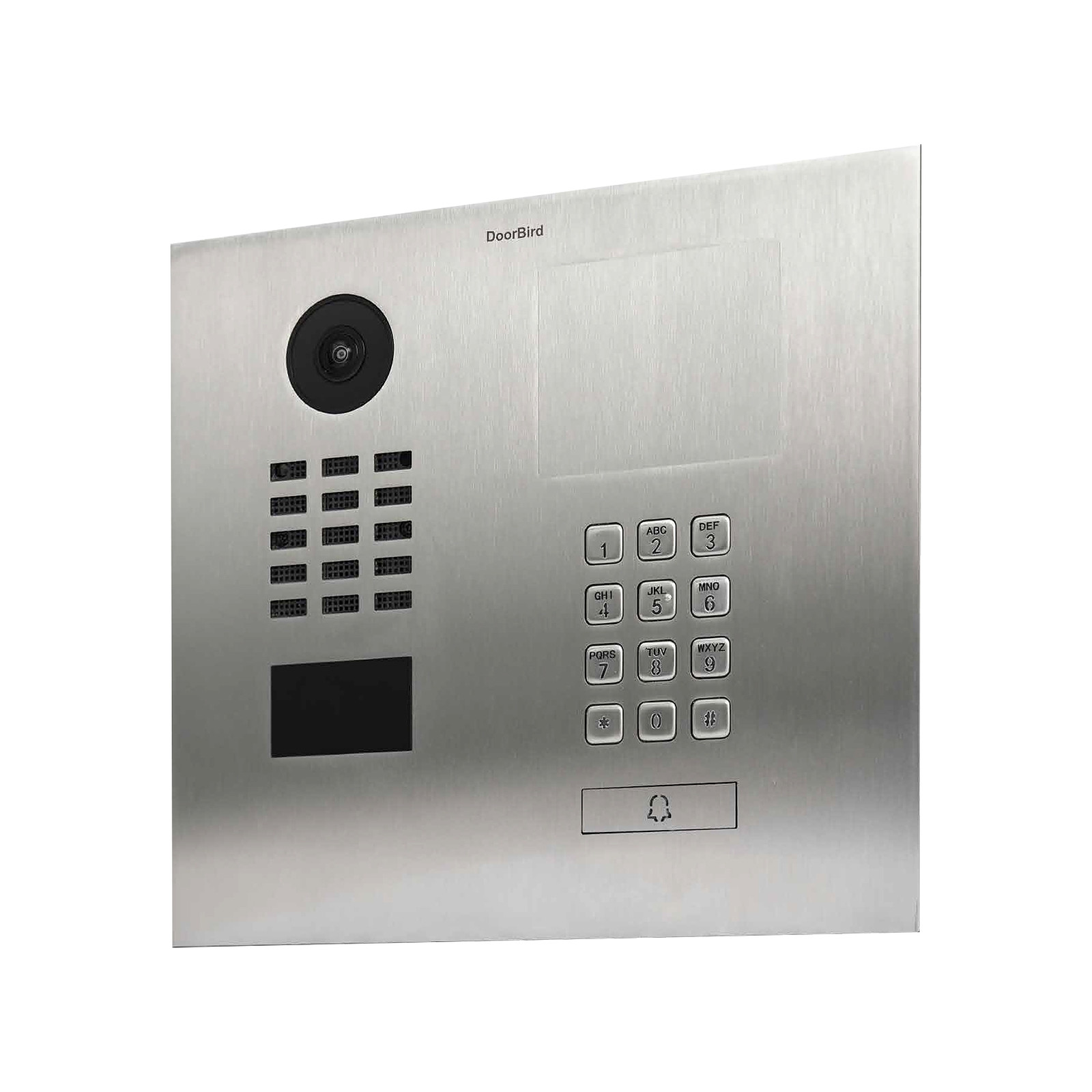 Portier D2101KH - Panneau d'information gravable premonte - Doorbird - Interphone connecte DoorBird
