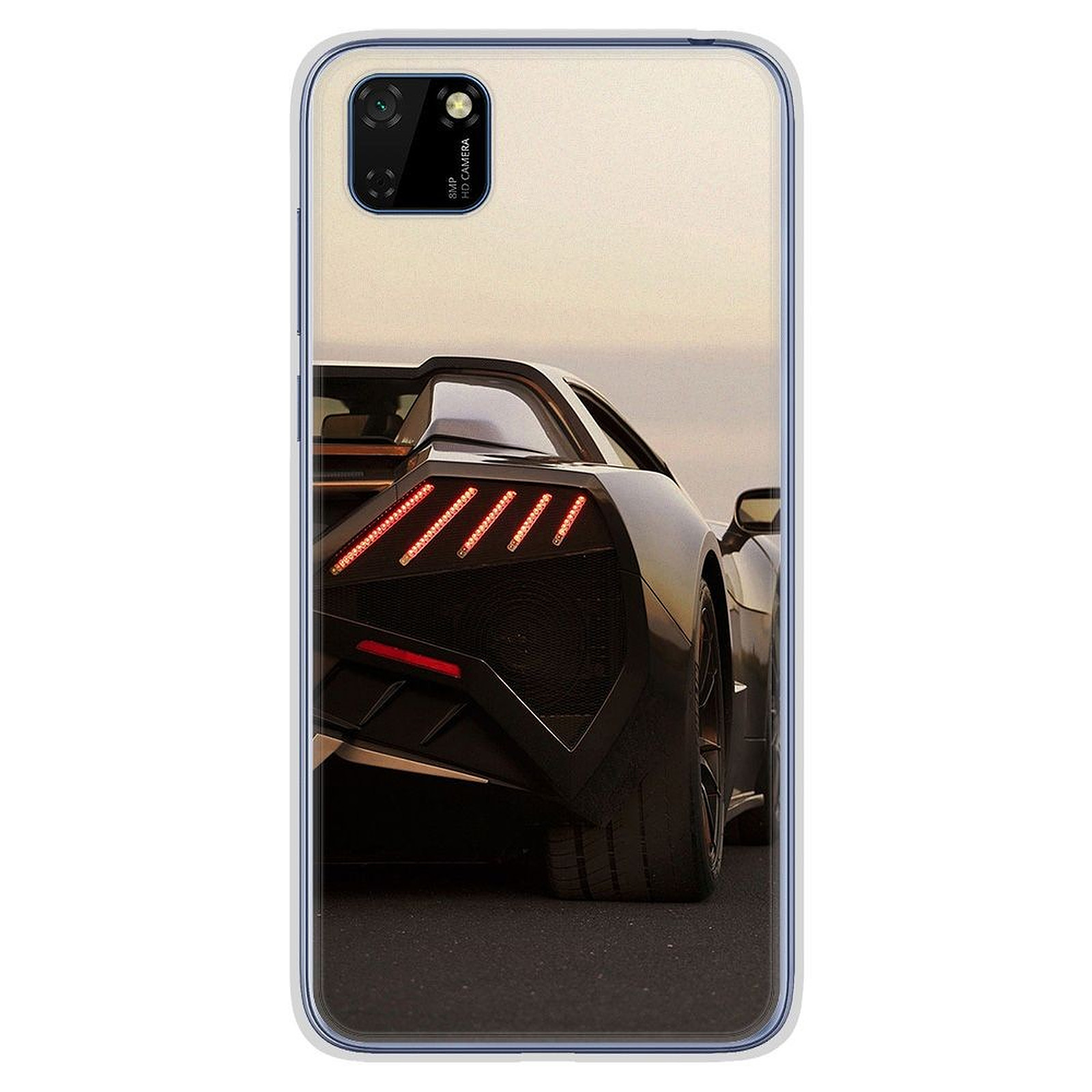 1001 Coques Coque silicone gel Huawei Y5P motif Lambo - Coque telephone 1001Coques