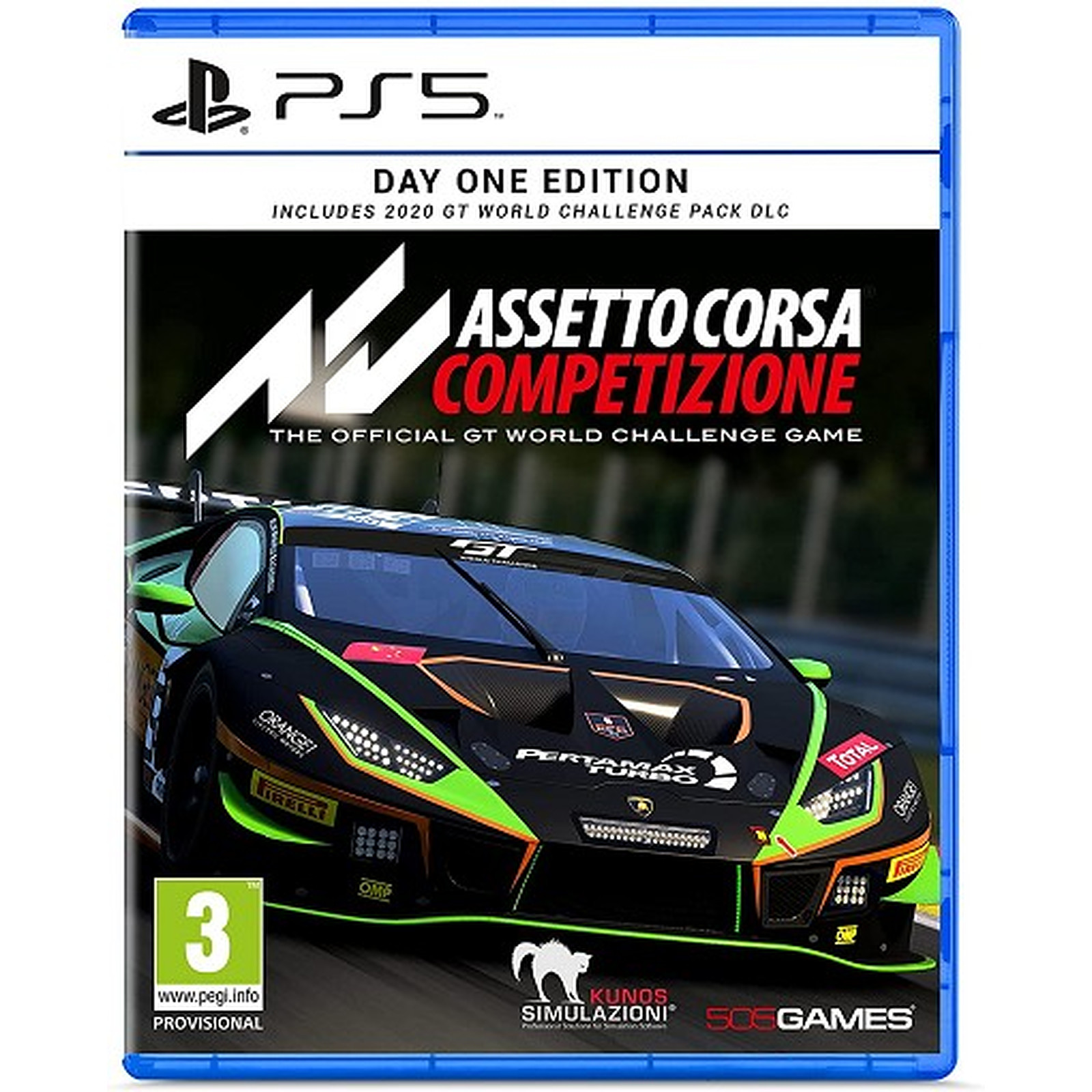 Assetto Corsa Competizione Day One Edition (PS5) - Jeux PS5 505 Games