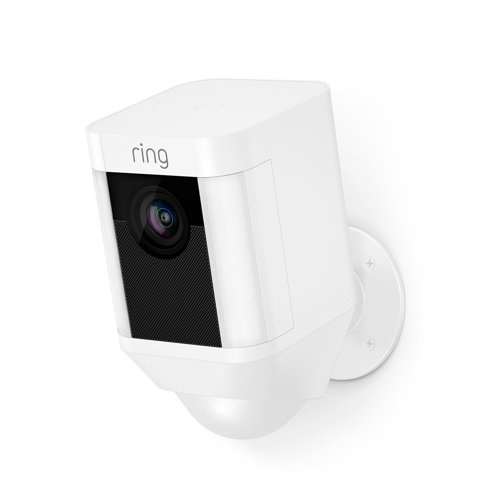 Ring Spotlight Cam Battery Blanc - Camera de surveillance Ring