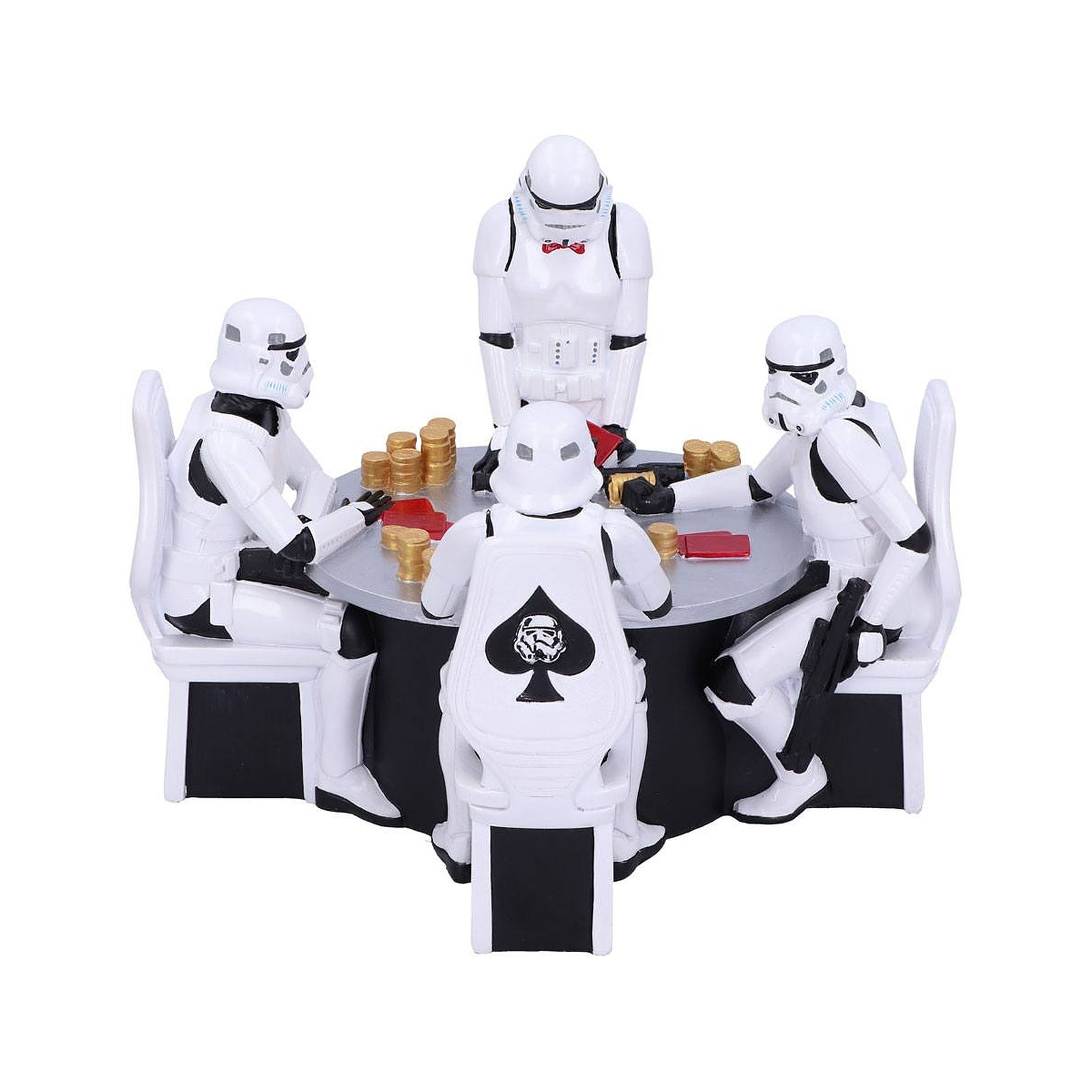 Star Wars - Diorama Stormtrooper Poker Face 18 cm - Figurines Nemesis Now