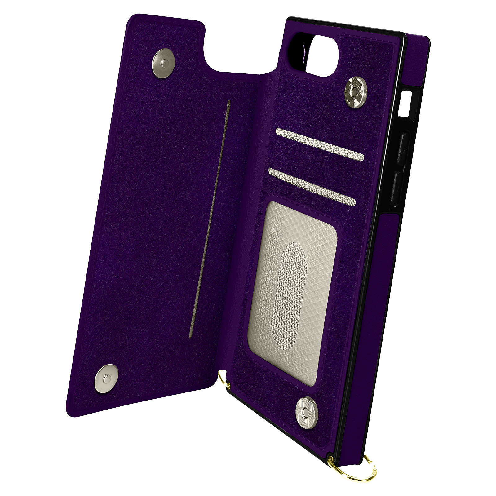 Avizar Coque Cordon Pour iPhone 7 Plus et 8 Plus Multifonction Avec Lanière violet - Coque telephone Avizar