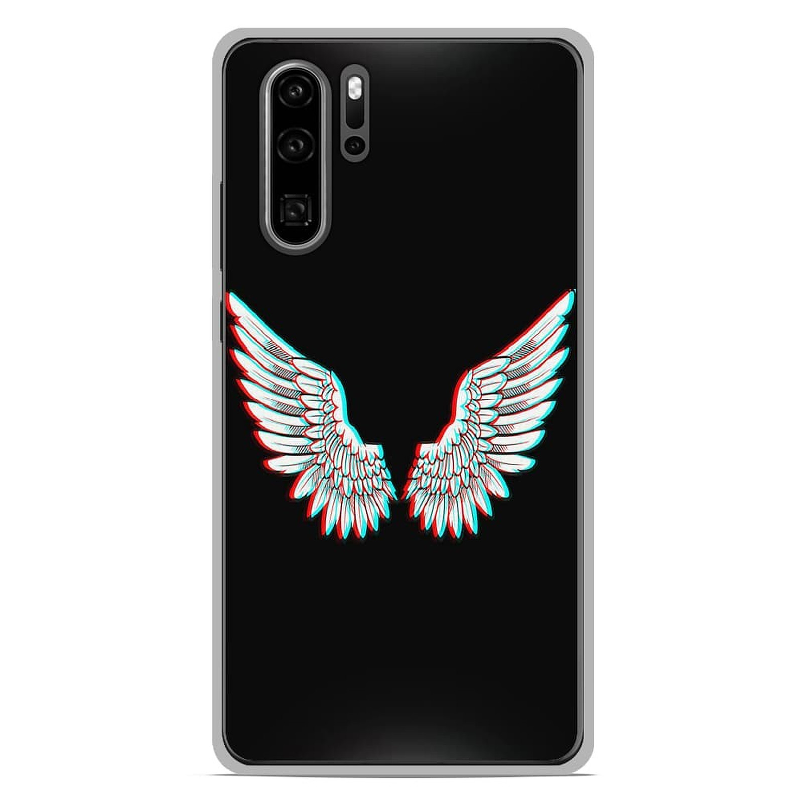 1001 Coques Coque silicone gel Huawei P30 Pro motif Ailes d'Ange - Coque telephone 1001Coques