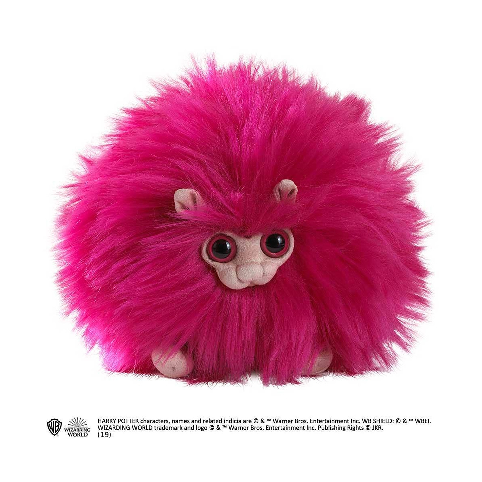 Harry Potter - Peluche Pygmy Puff Pink 15 cm - Peluches Noble Collection