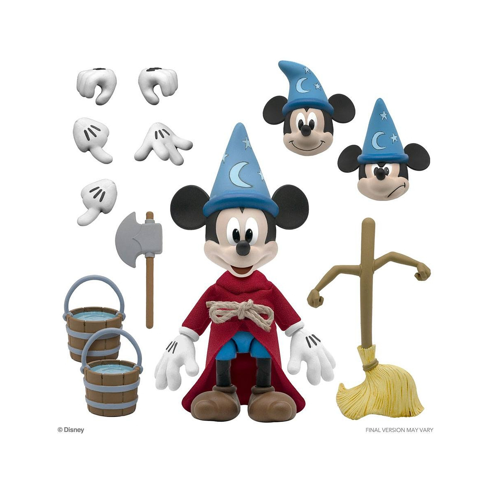 Disney - Figurine Ultimates Sorcerer's Apprentice Mickey Mouse 18 cm - Figurines Super7