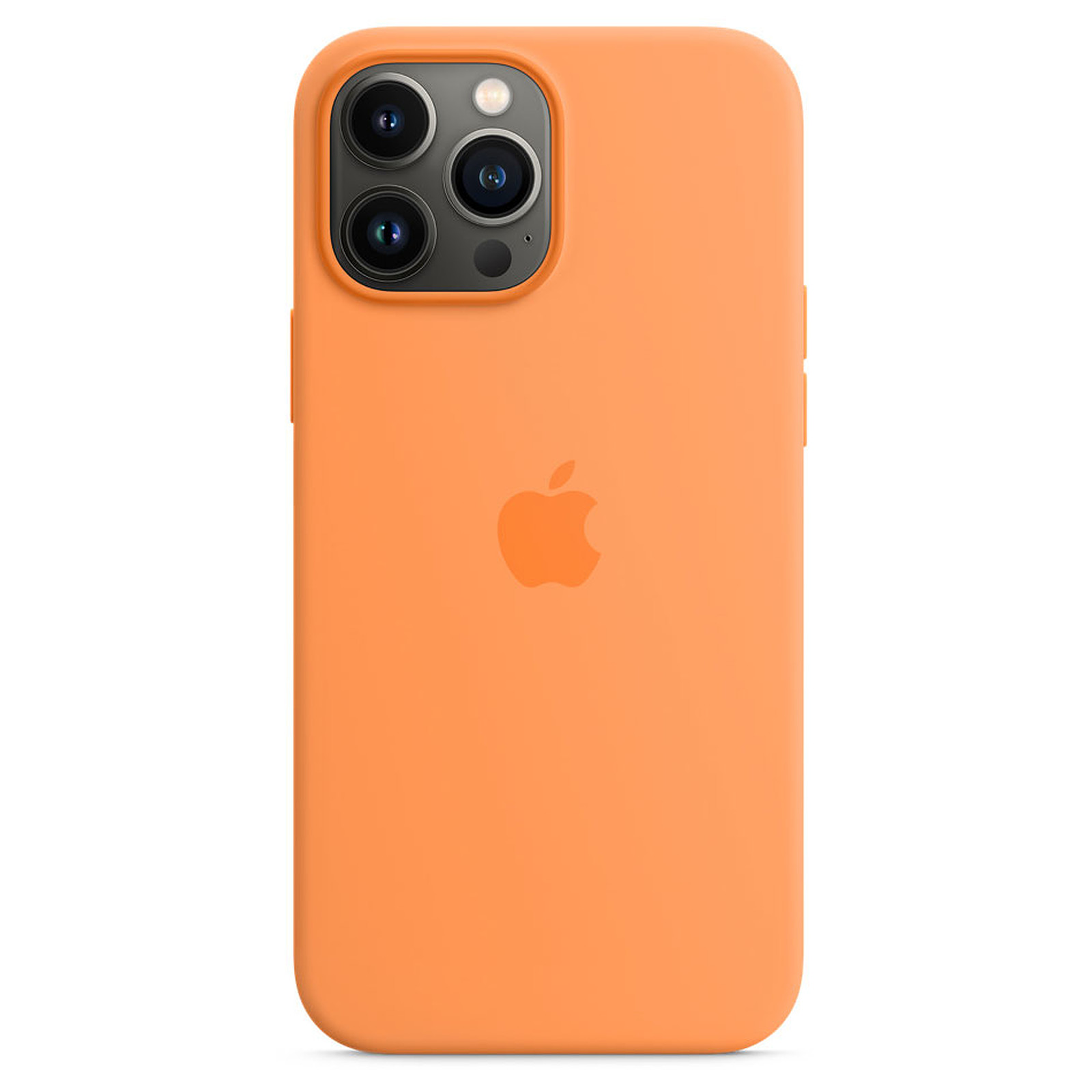 Apple Silicone Case with MagSafe Orange Apple iPhone 13 Pro Max - Coque telephone Apple