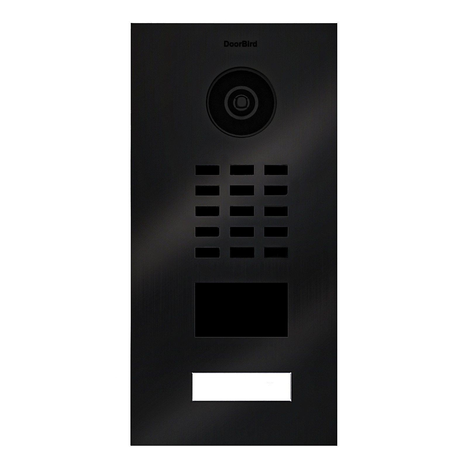 Doorbird - Portier video IP D2101V TITANE BR - Interphone connecte DoorBird