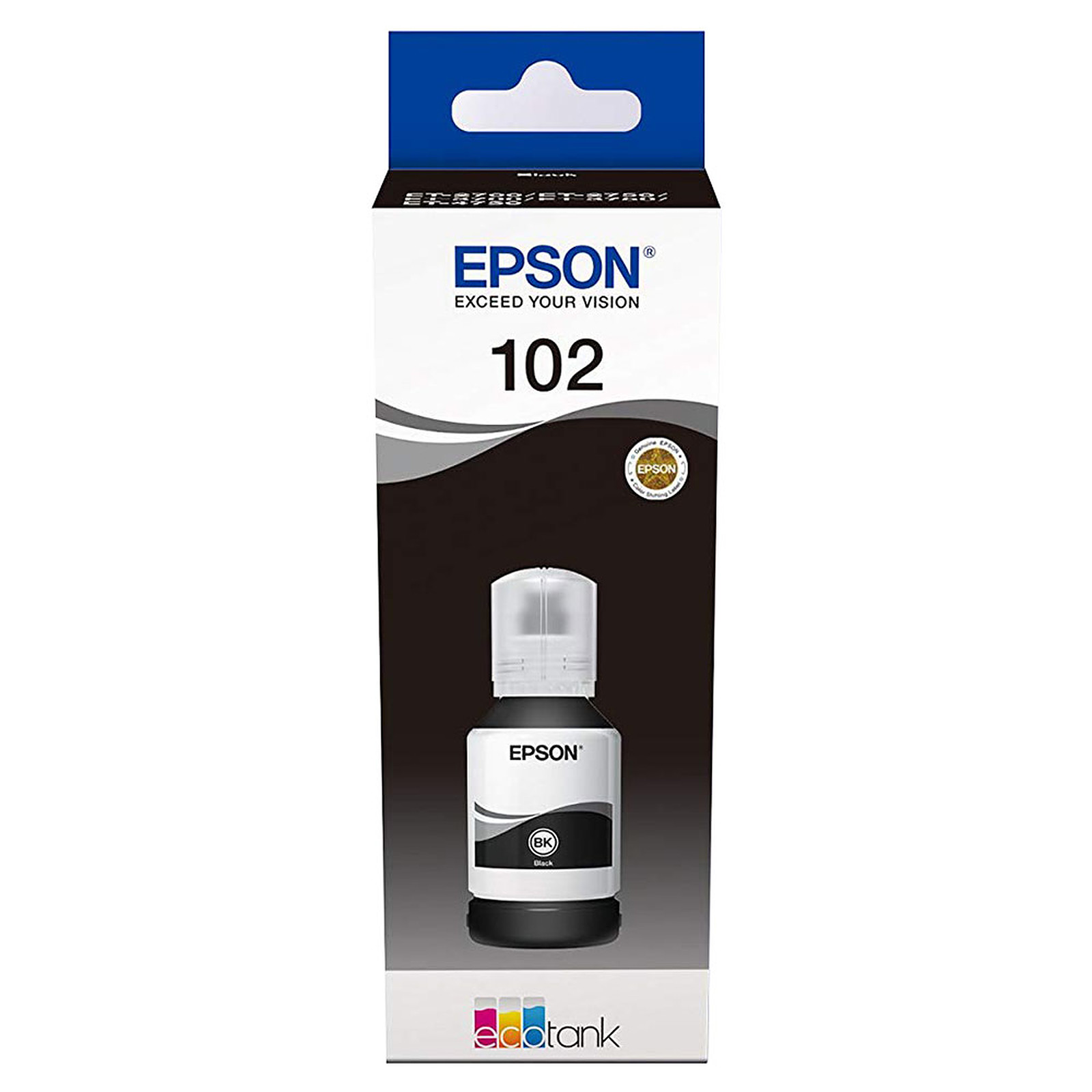 Epson 102 EcoTank Noir - Cartouche imprimante Epson