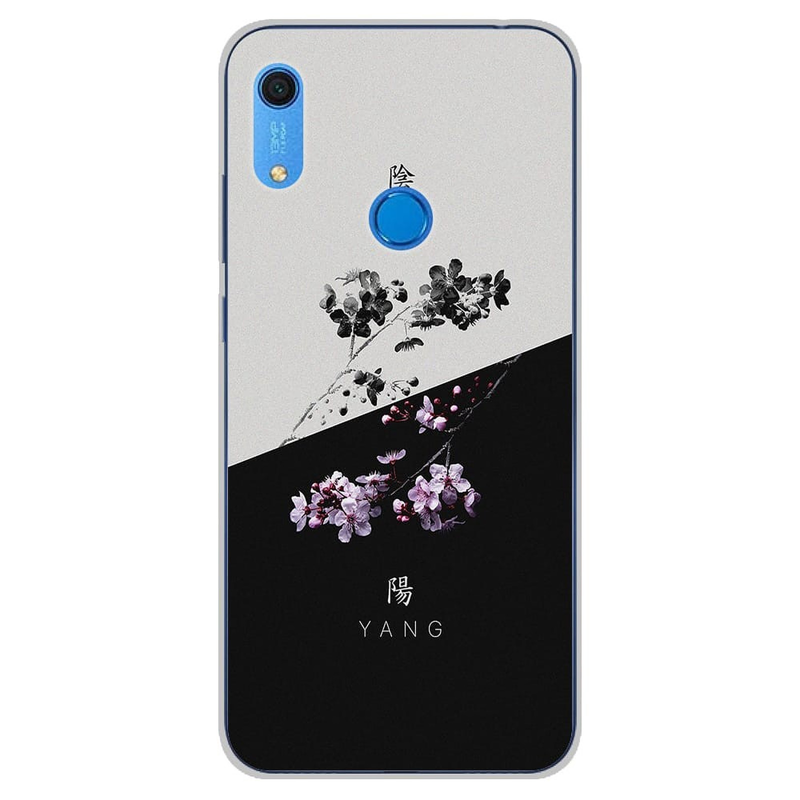 1001 Coques Coque silicone gel Huawei Y6S motif Yin et Yang - Coque telephone 1001Coques