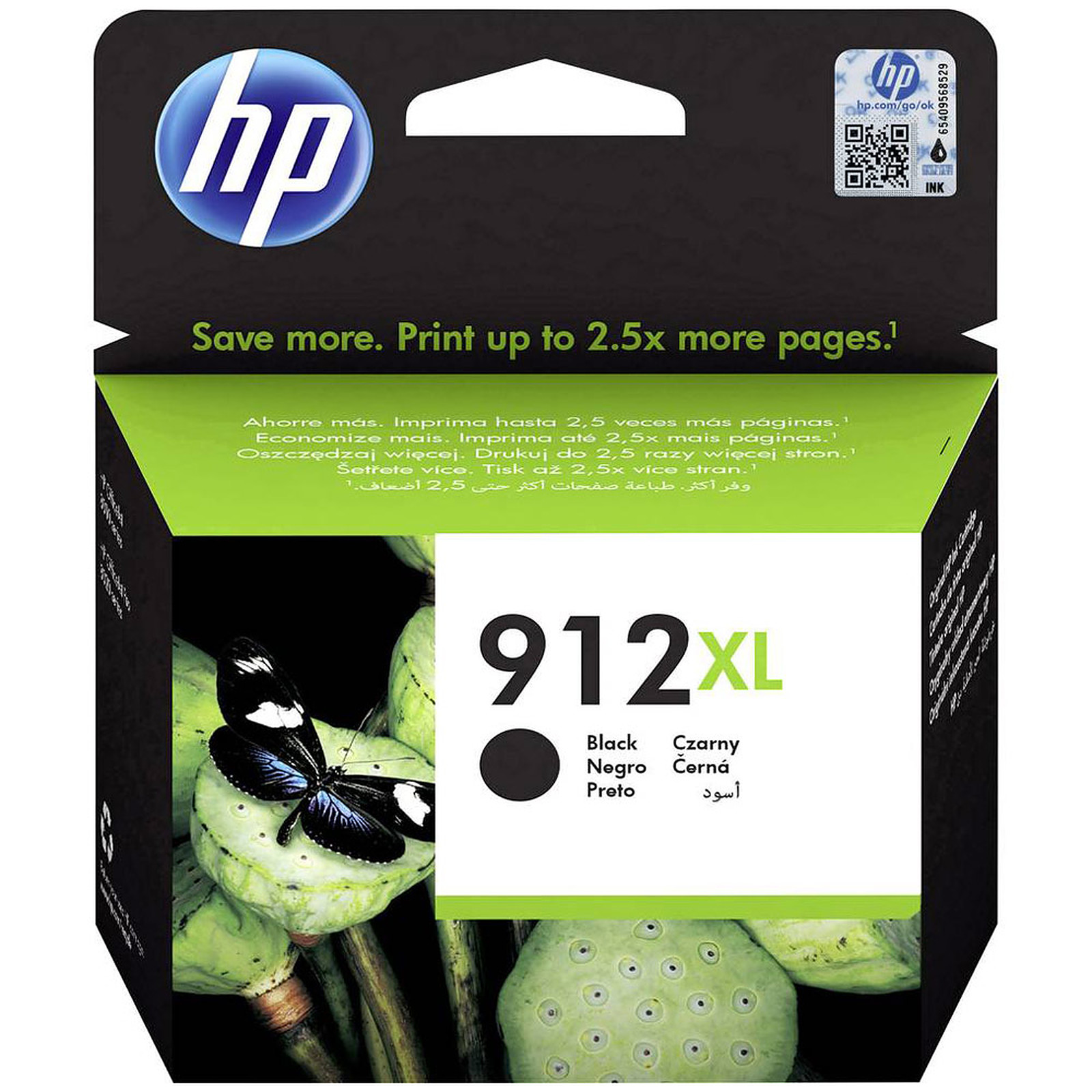 HP 912XL (3YL84AE) - Noir - Cartouche imprimante HP