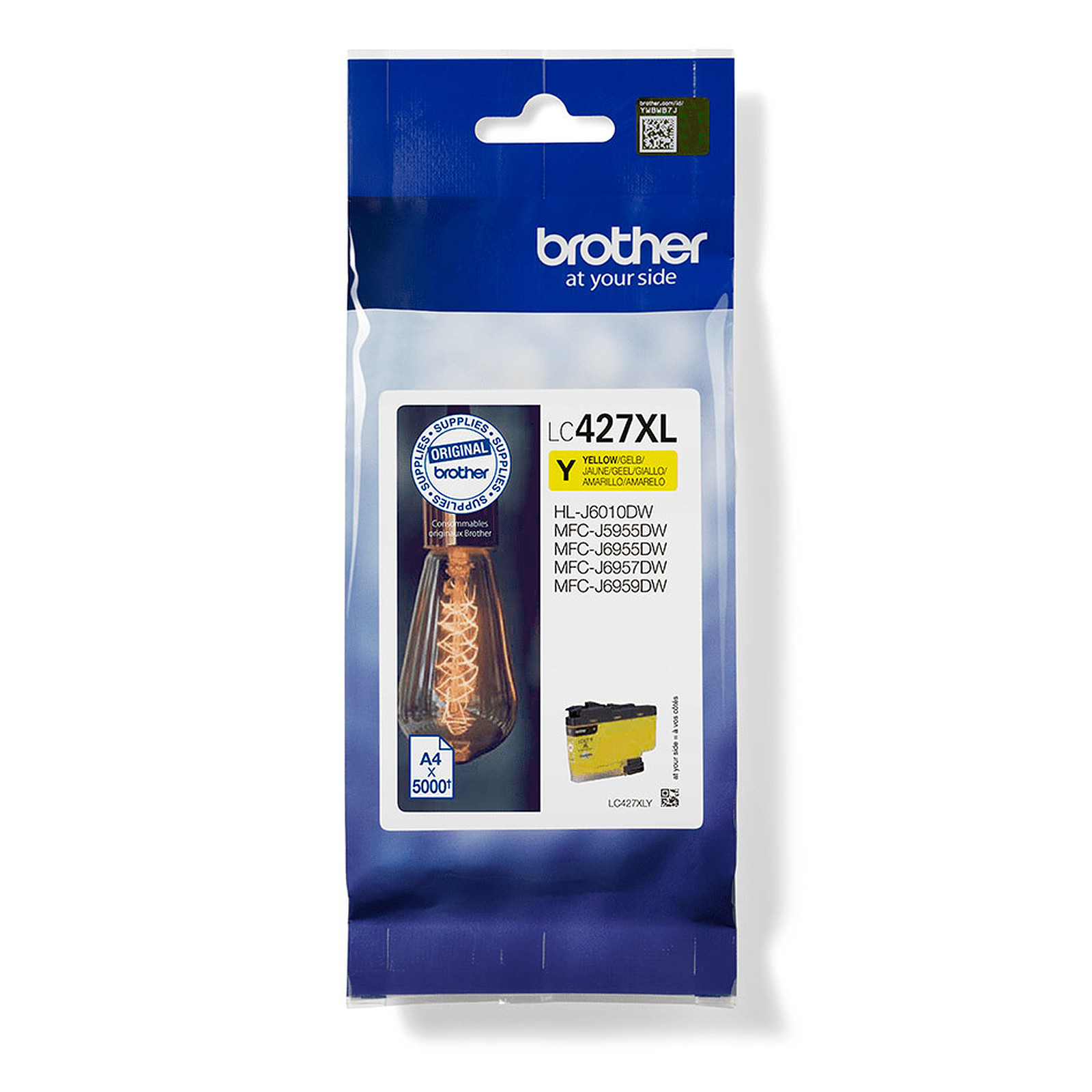 Brother LC427XL Jaune - Cartouche imprimante Brother