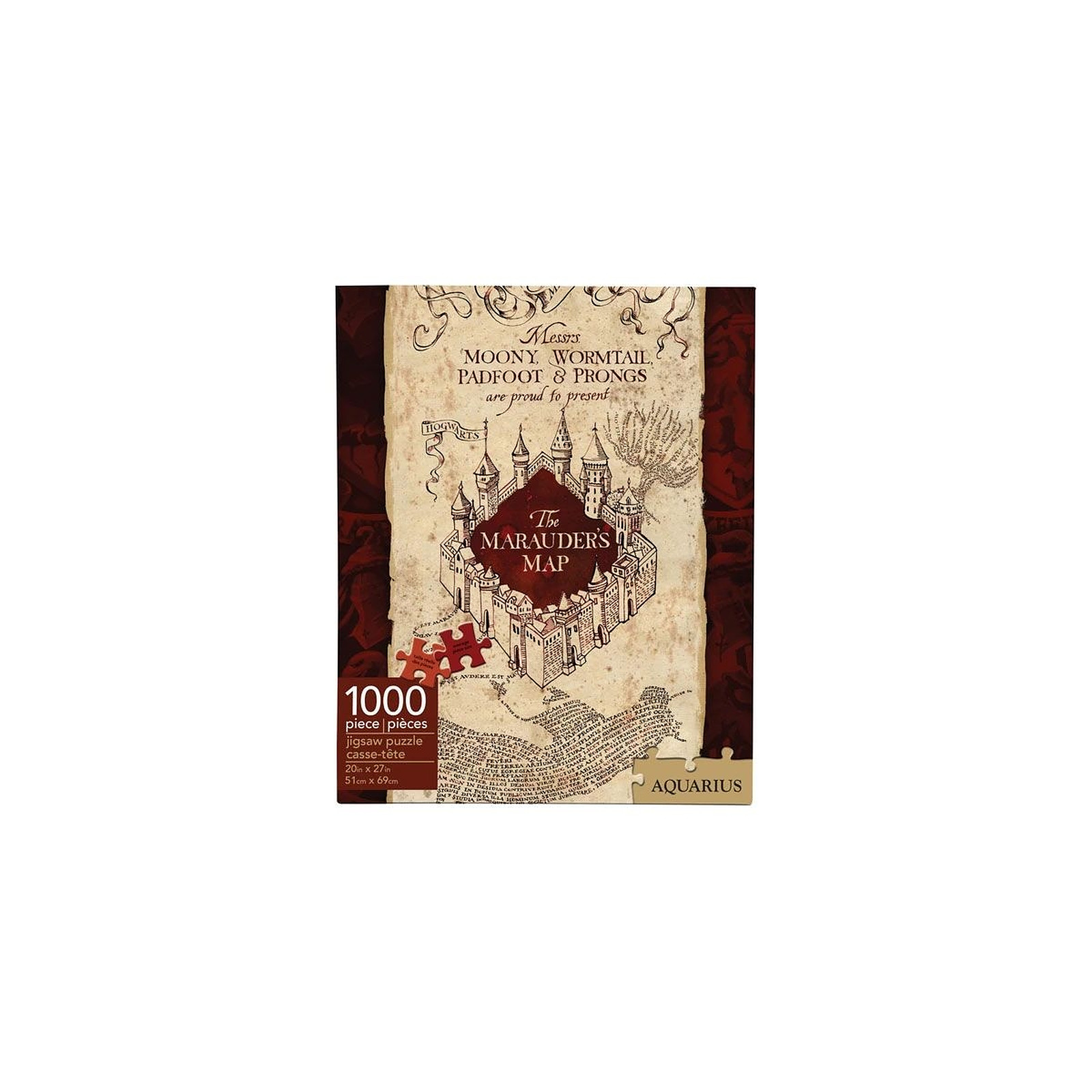 Harry Potter - Puzzle Carte du Maraudeur (1000 pièces) - Puzzle DIVERS