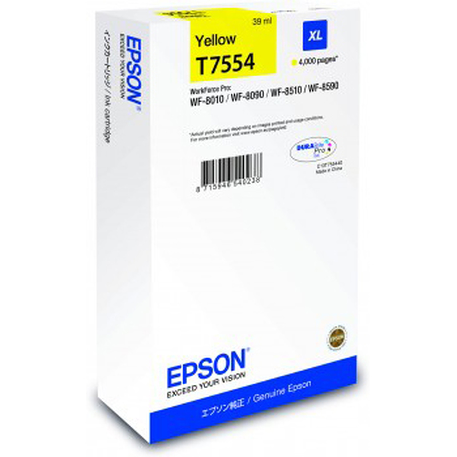 Epson T7554 (C13T755440) - Cartouche imprimante Epson