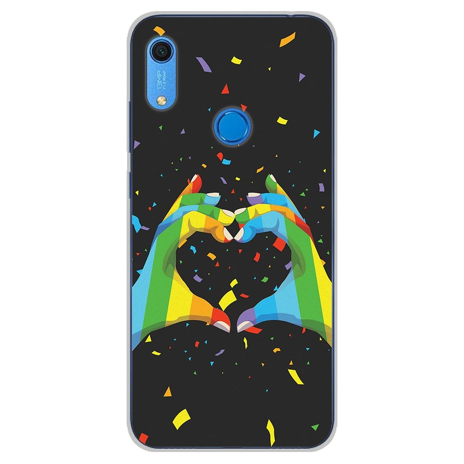 1001 Coques Coque silicone gel Huawei Y6S motif LGBT - Coque telephone 1001Coques