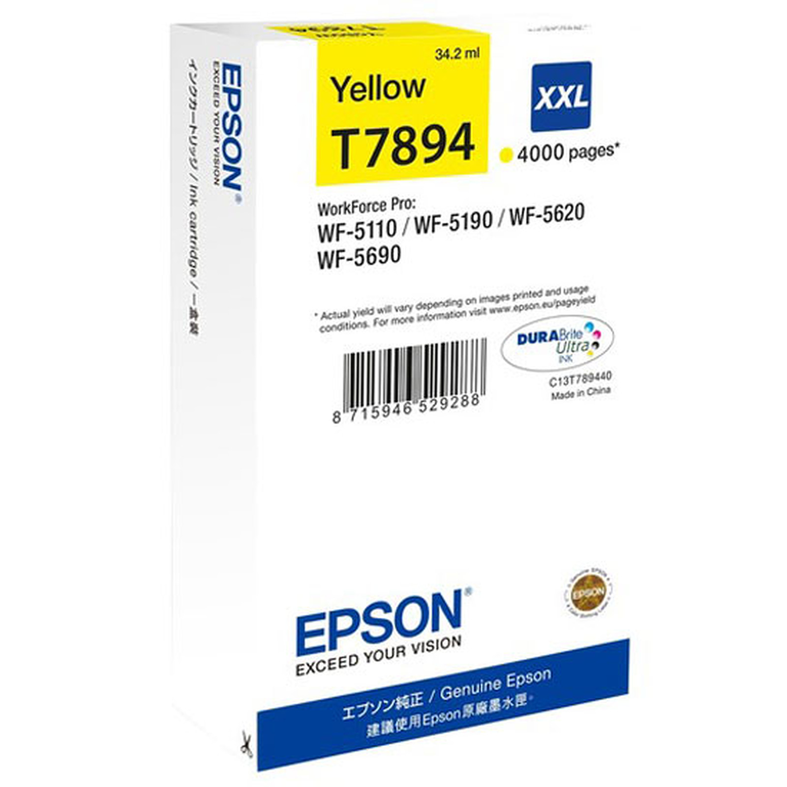 Epson T7894 (C13T789440) - Cartouche imprimante Epson