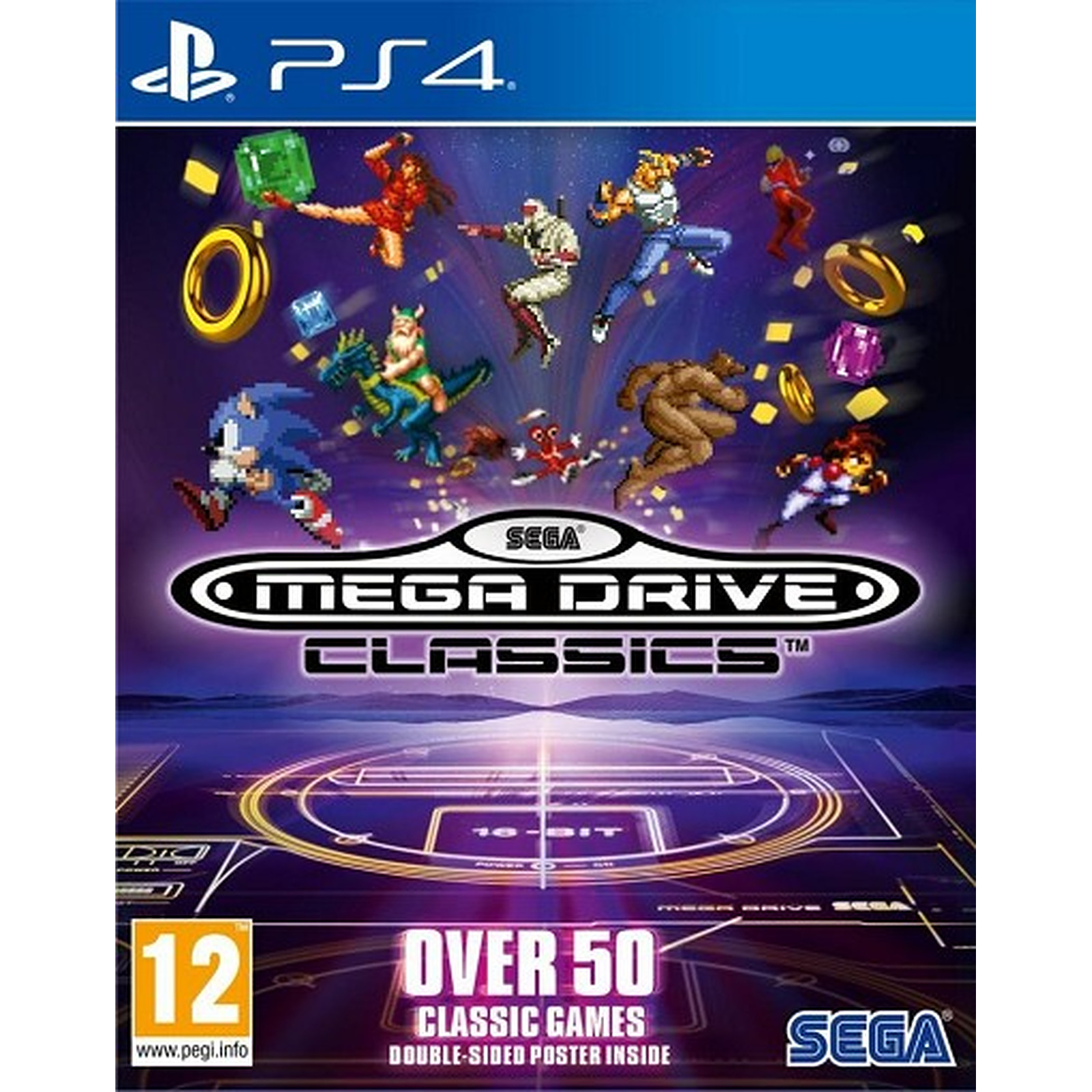 SEGA Mega Drive Classics (PS4) - Boitier UK - Jeux PS4 Sega