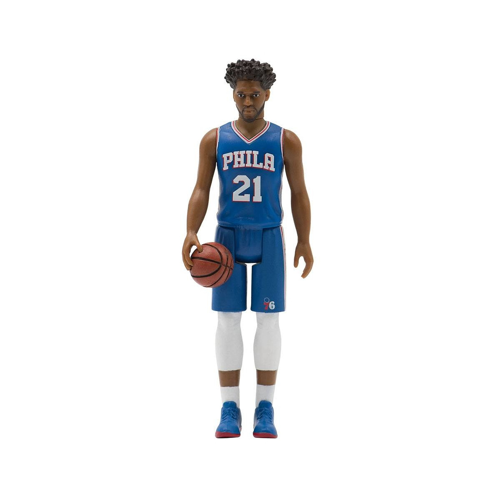 NBA - Figurine ReAction Joel Embiid (76ers) 10 cm Wave 1 - Figurines Super7