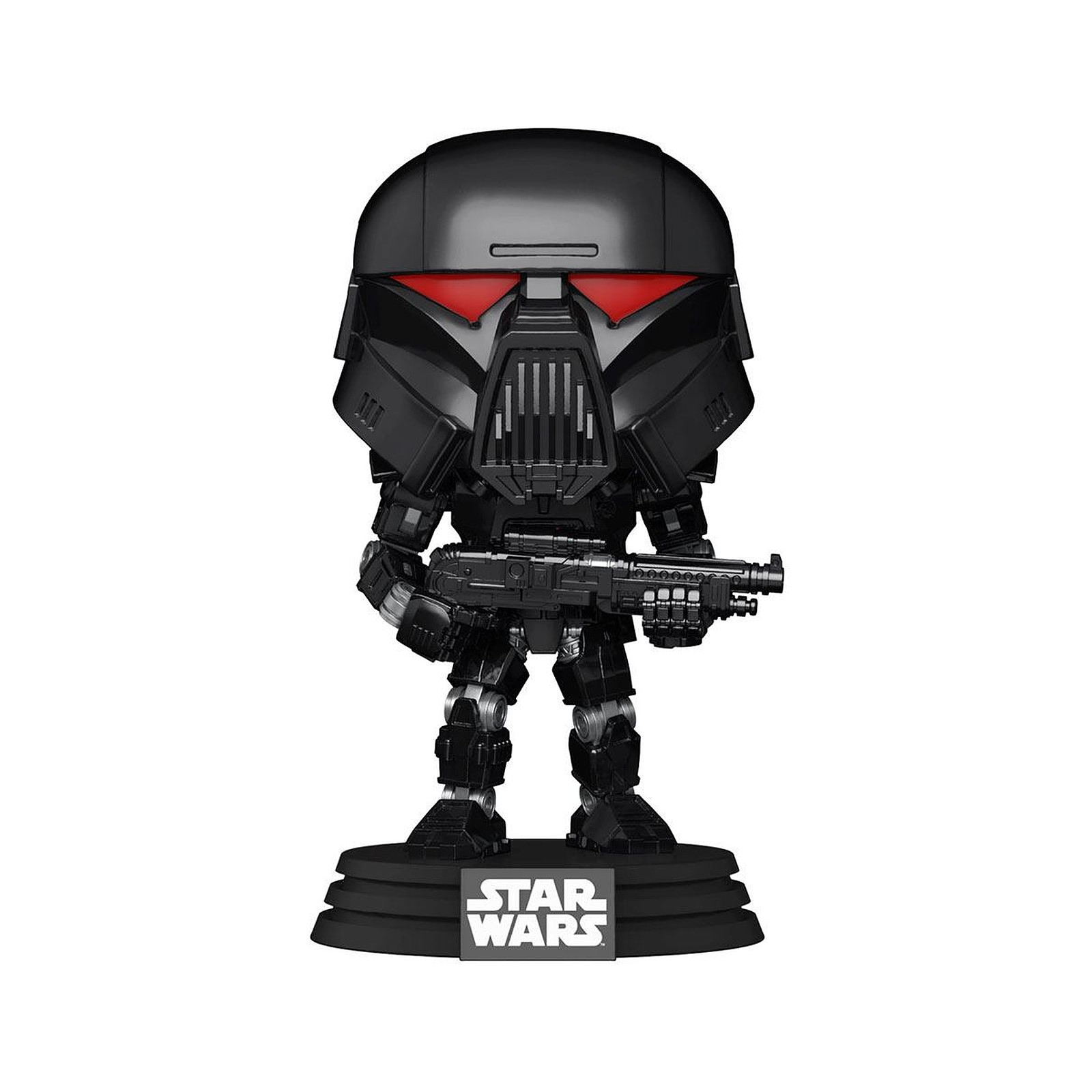 Star Wars The Mandalorian - Figurine POP! Dark Trooper 9 cm - Figurines Funko