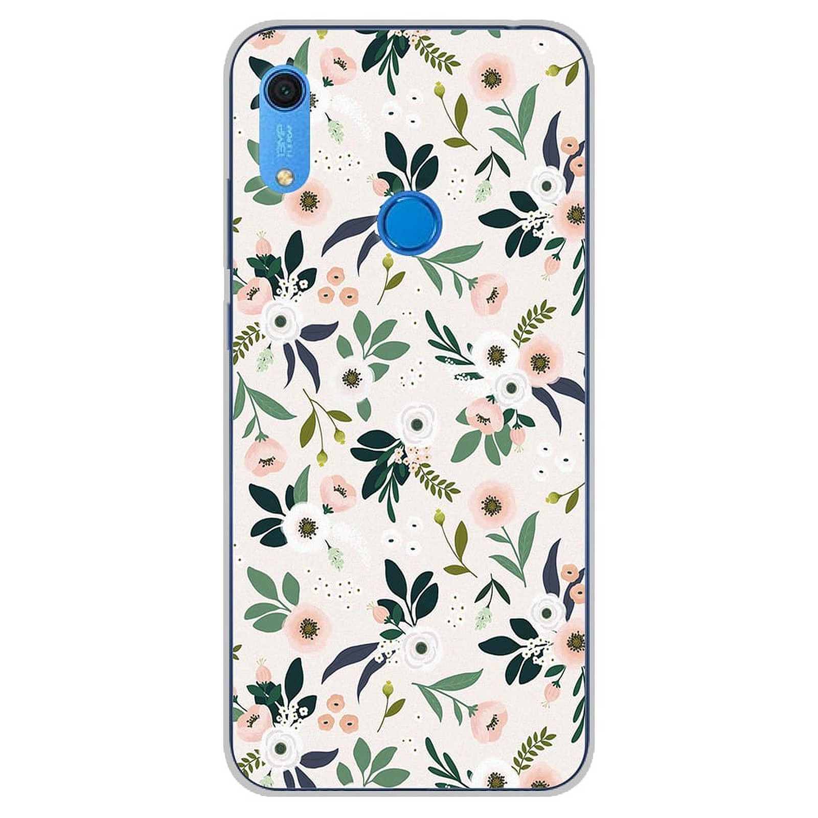 1001 Coques Coque silicone gel Huawei Y6S motif Flowers - Coque telephone 1001Coques