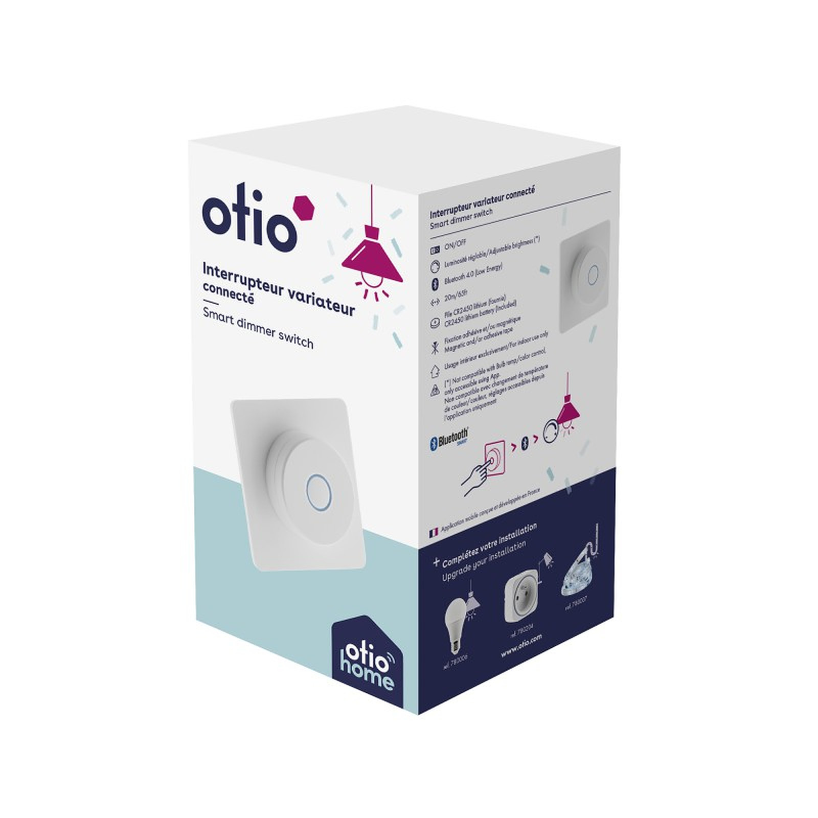 Otio-Interrupteur variateur connecte - Otio - Prise connectee Otio