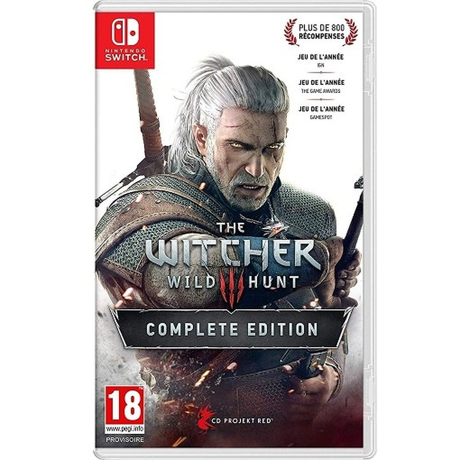 The Witcher 3 Wild Hunt Complete Edition (SWITCH) - Jeux Nintendo Switch Bandai Namco Games