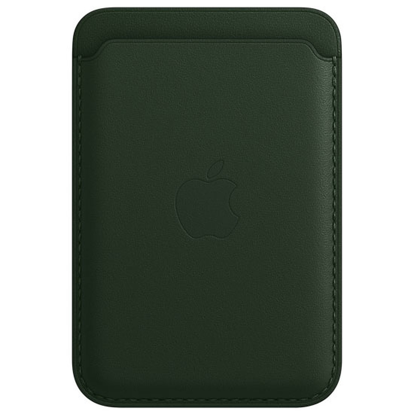 Apple iPhone Leather Wallet with MagSafe Vert Sequoia iPhone 13 / 13 mini / 13 Pro / 13 Pro Max - Coque telephone Apple
