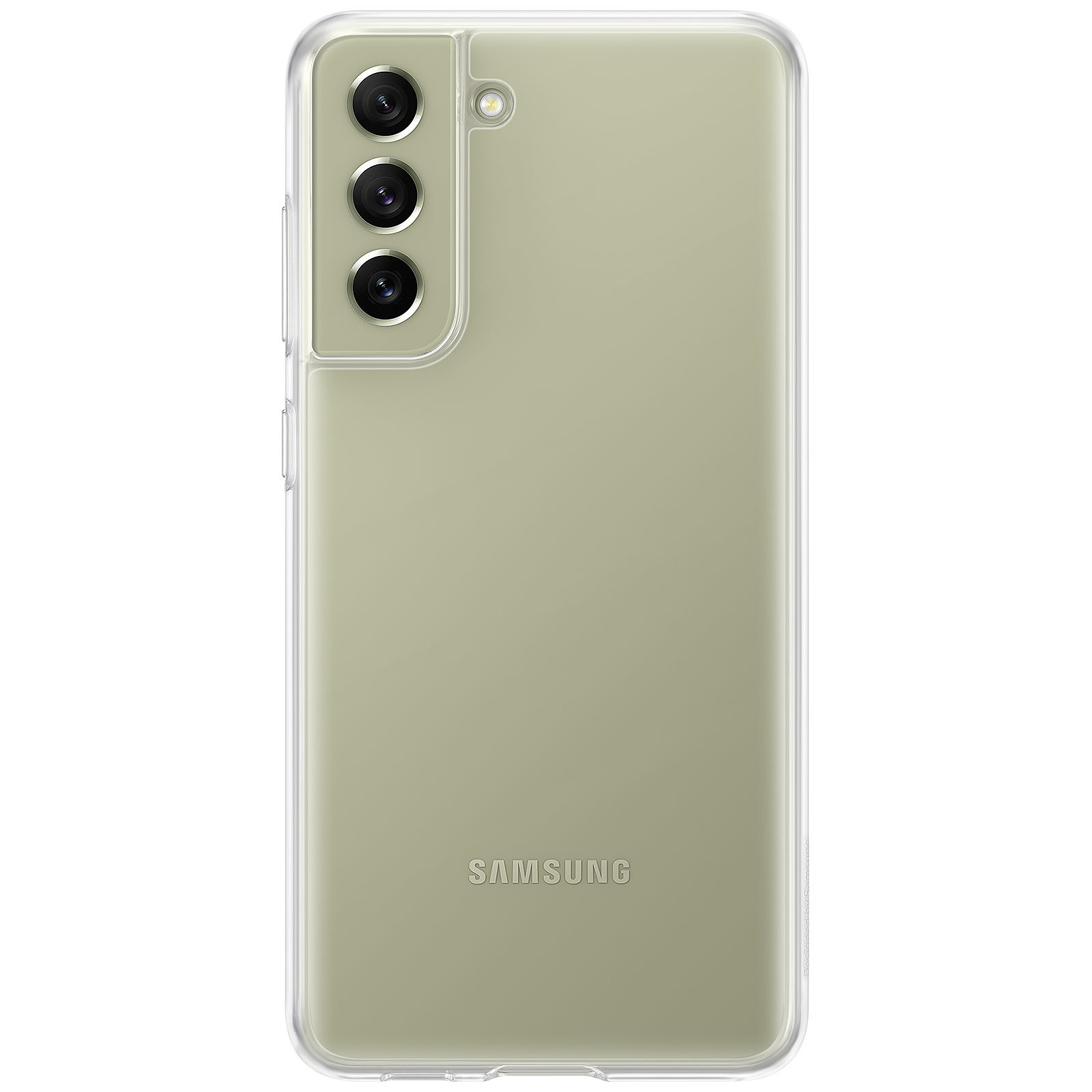 Samsung Coque Transparente Galaxy S21 FE - Coque telephone Samsung - Occasion