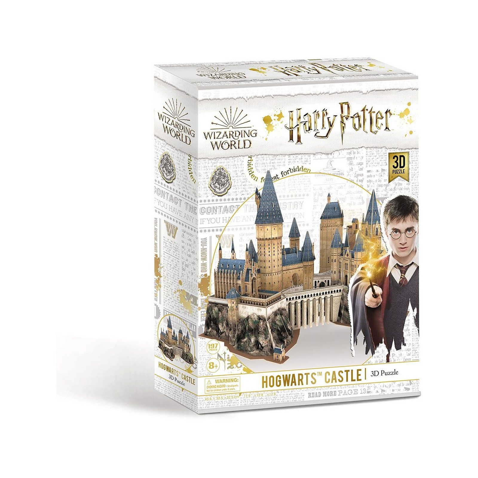 Harry Potter - Puzzle 3D Chateau de Poudlard (197 pièces) - Puzzle DIVERS