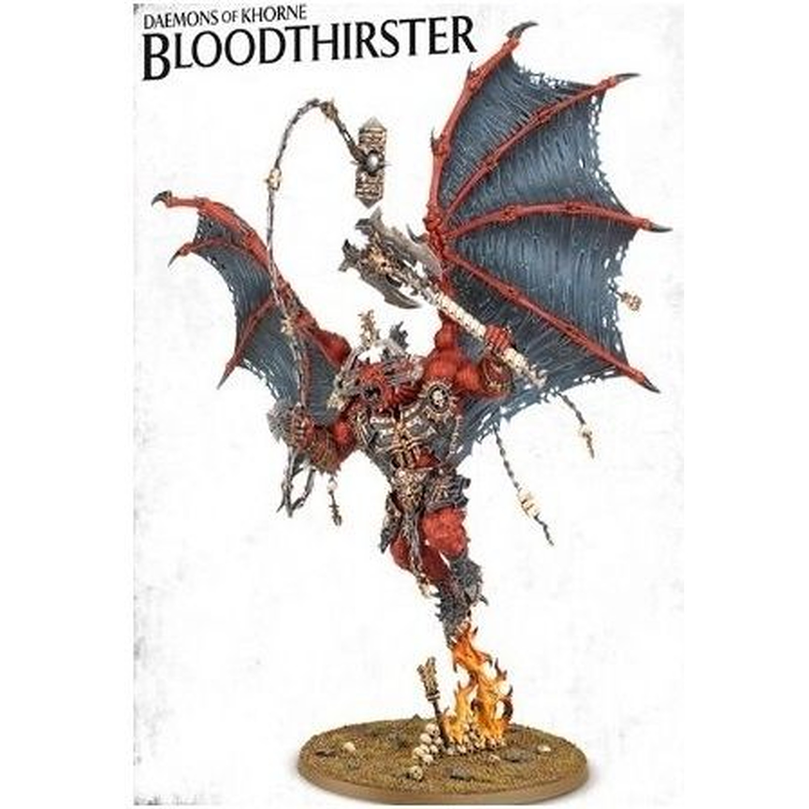 Warhammer AoS & 40k - Daemons Of Khorne Bloodthirster - Jeux de figurines Games workshop