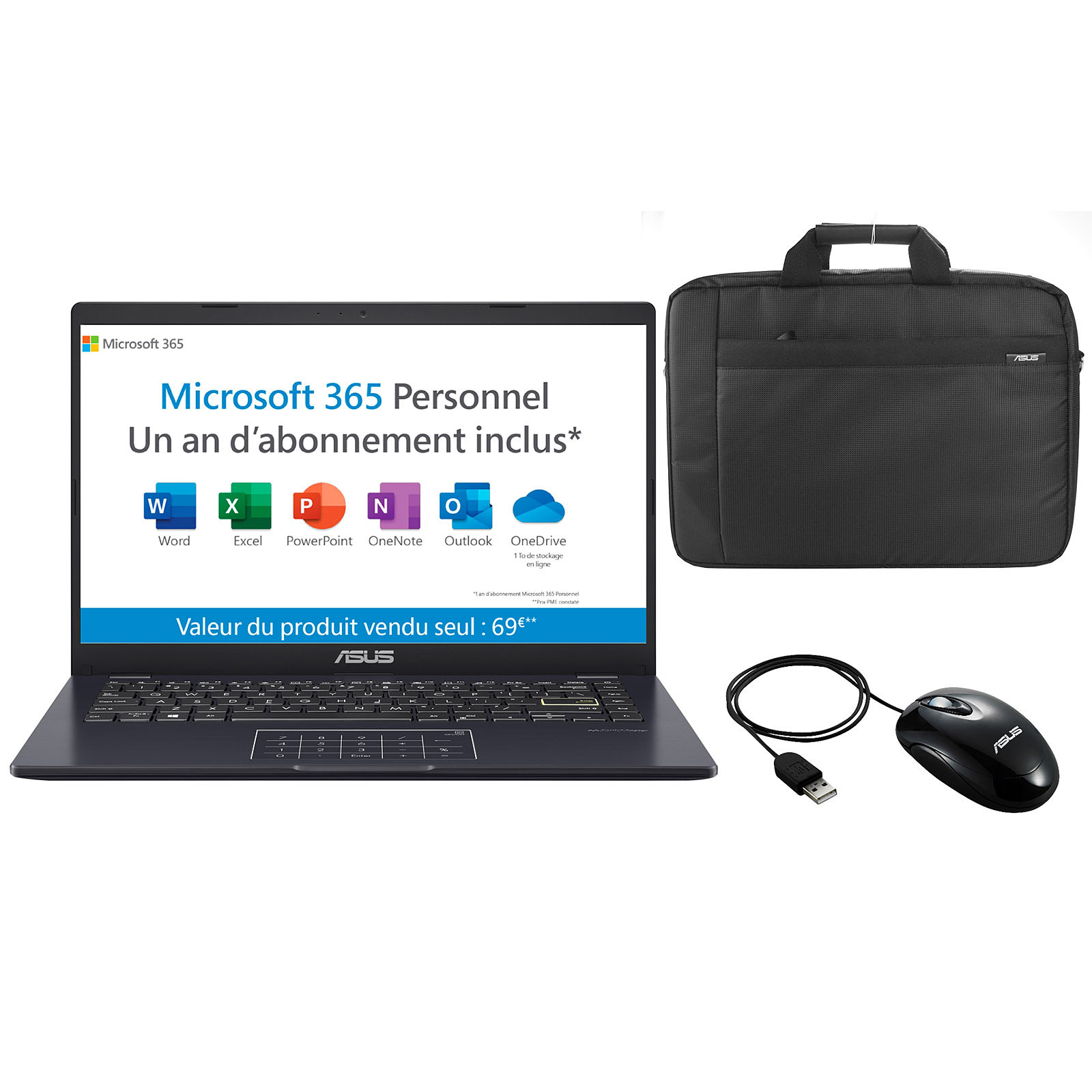 ASUS Vivobook 14 E410MA-EK028TS avec NumPad - PC portable ASUS