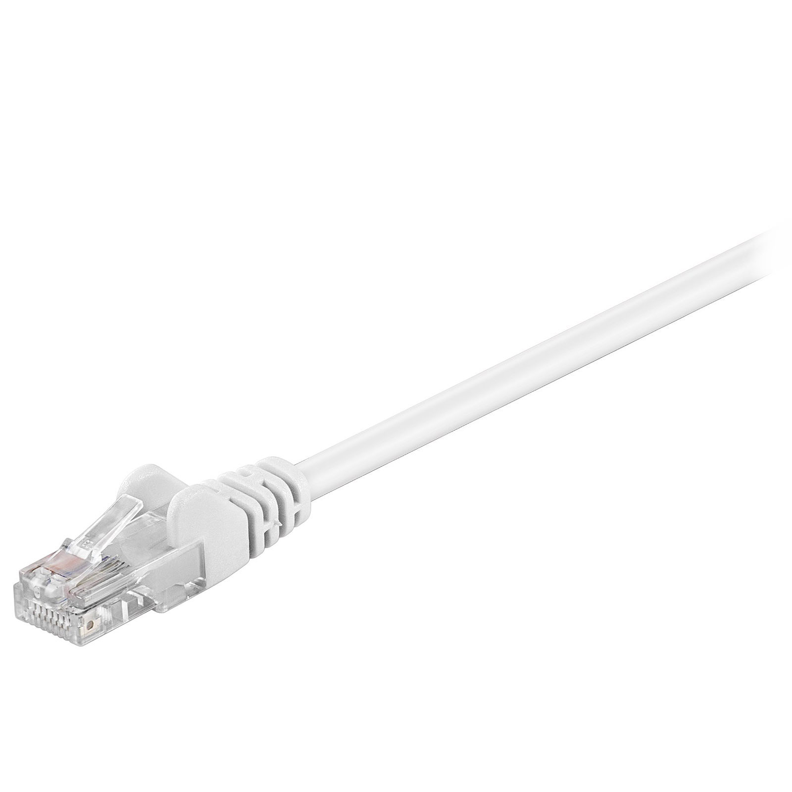 Cable RJ45 categorie 5e U/UTP 0.5 m (Blanc) - Cable RJ45 Generique