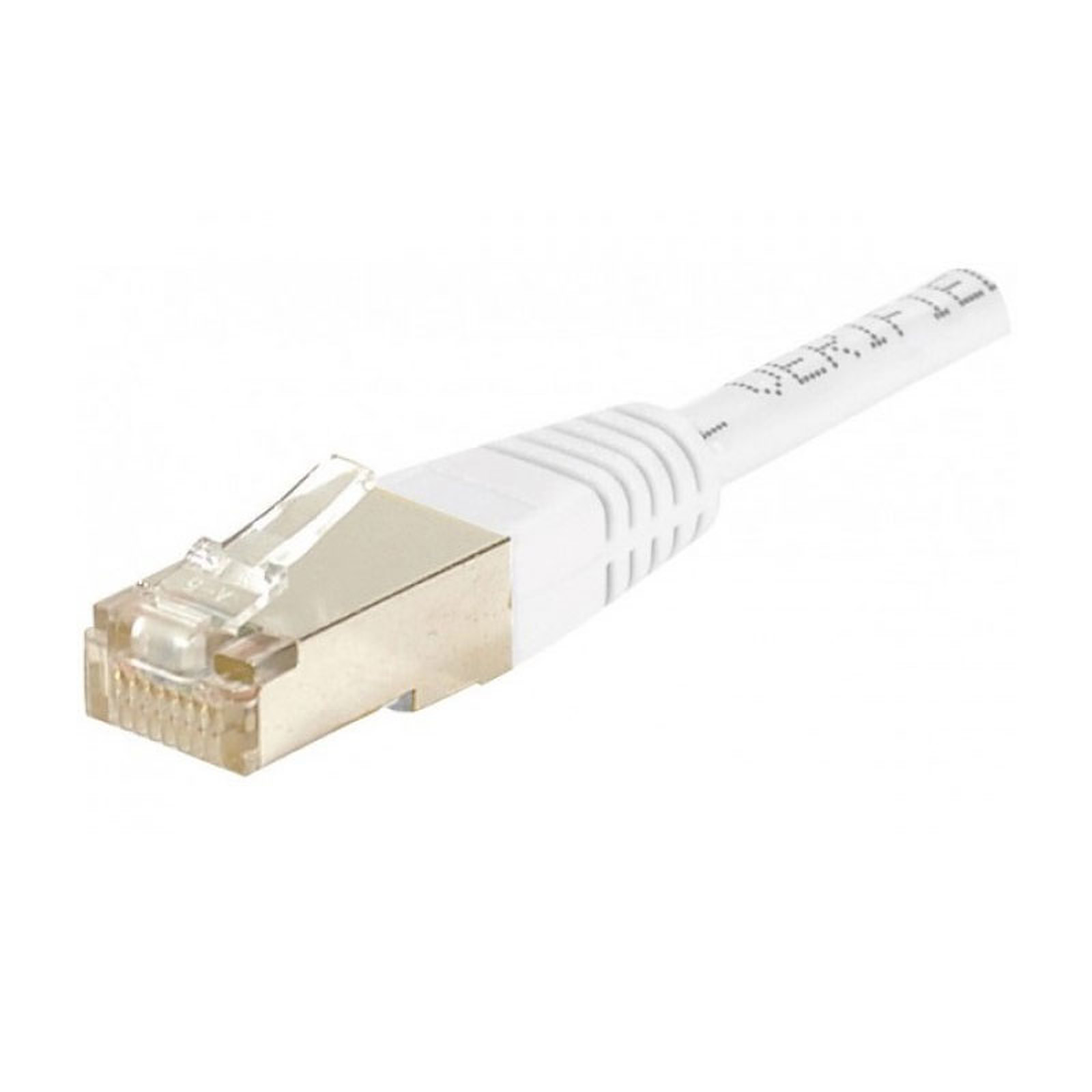 Cable RJ45 categorie 6 F/UTP 0.15 m (Blanc) - Cable RJ45 Generique