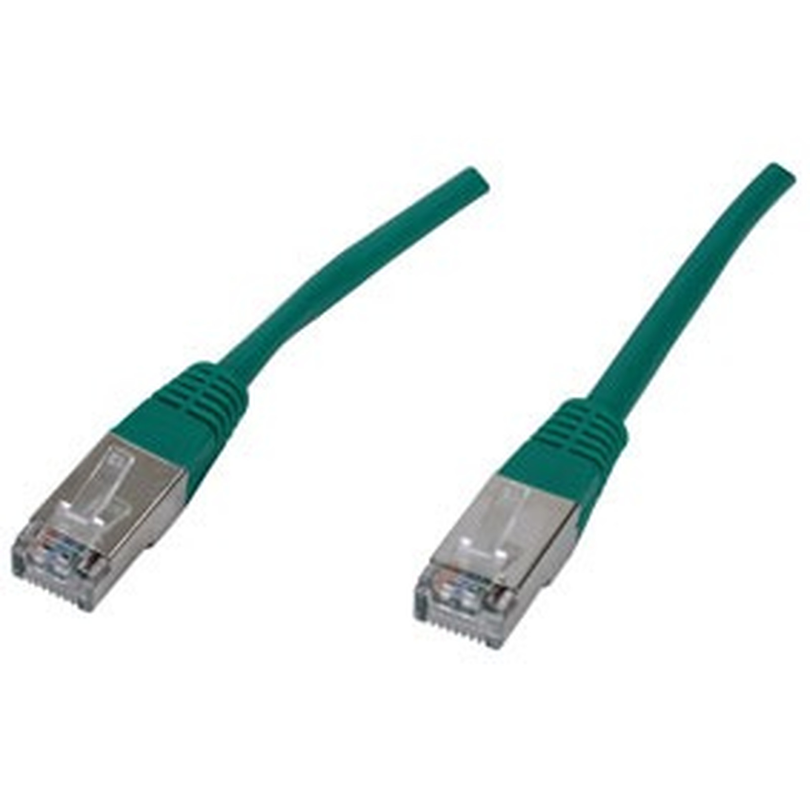 Cable RJ45 categorie 6 F/UTP 1 m (Vert) - Cable RJ45 Generique