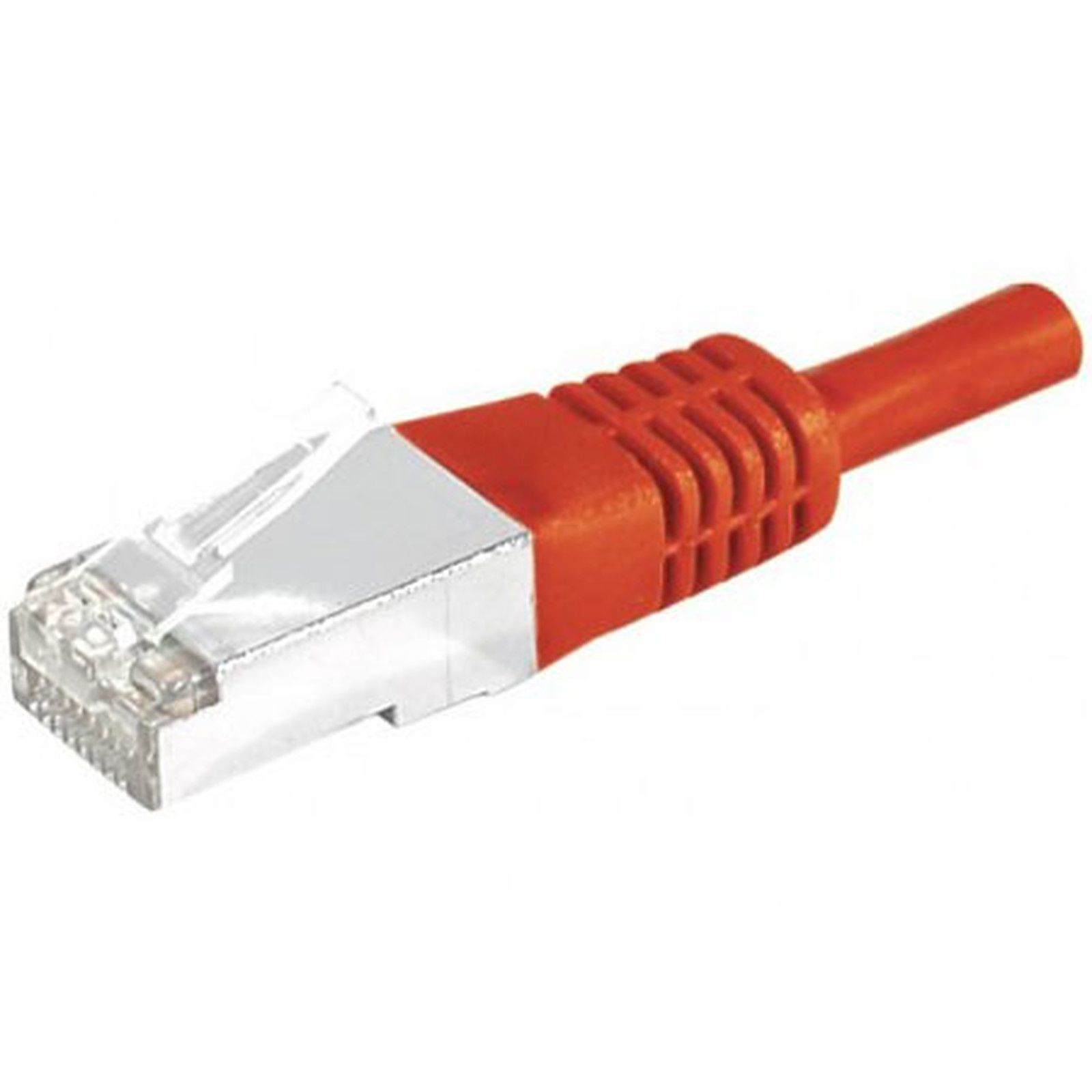 Cable RJ45 categorie 6a S/FTP 1 m (Rouge) - Cable RJ45 Generique