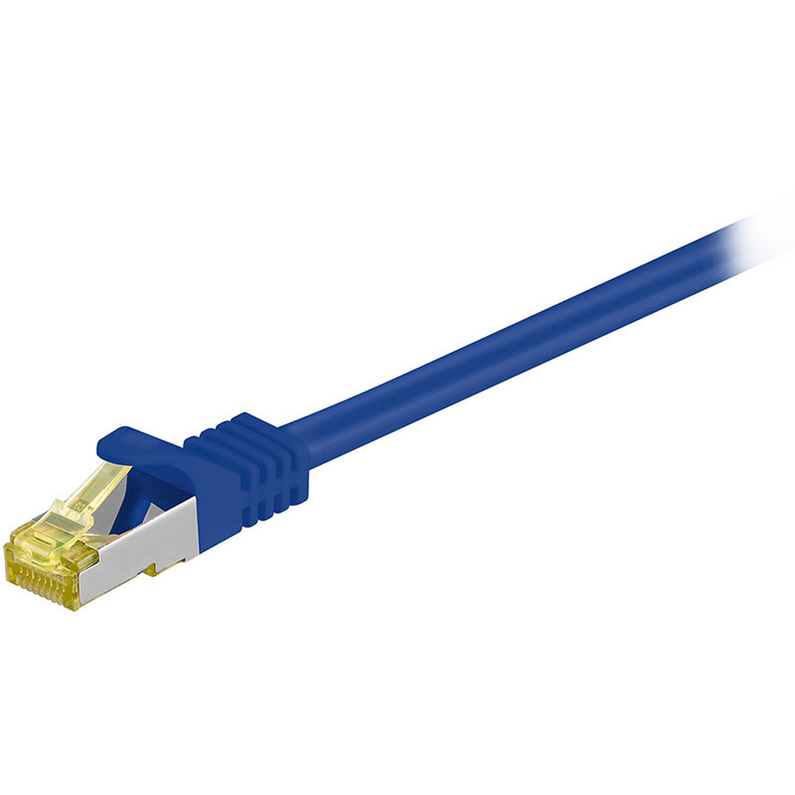 Cordon RJ45 categorie 7 S/FTP 5 m (Bleu) - Cable RJ45 Generique