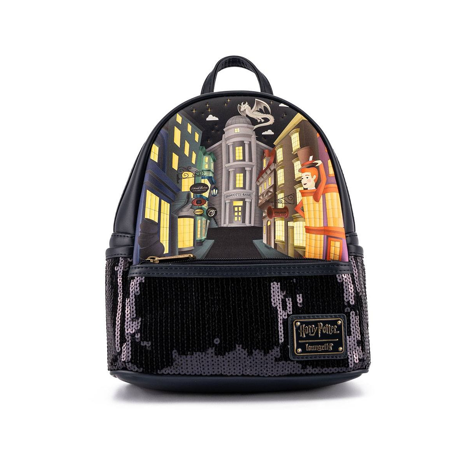 Harry Potter - Sac a  dos Diagon Alley Sequin By Loungefly - Sac a  dos Loungefly