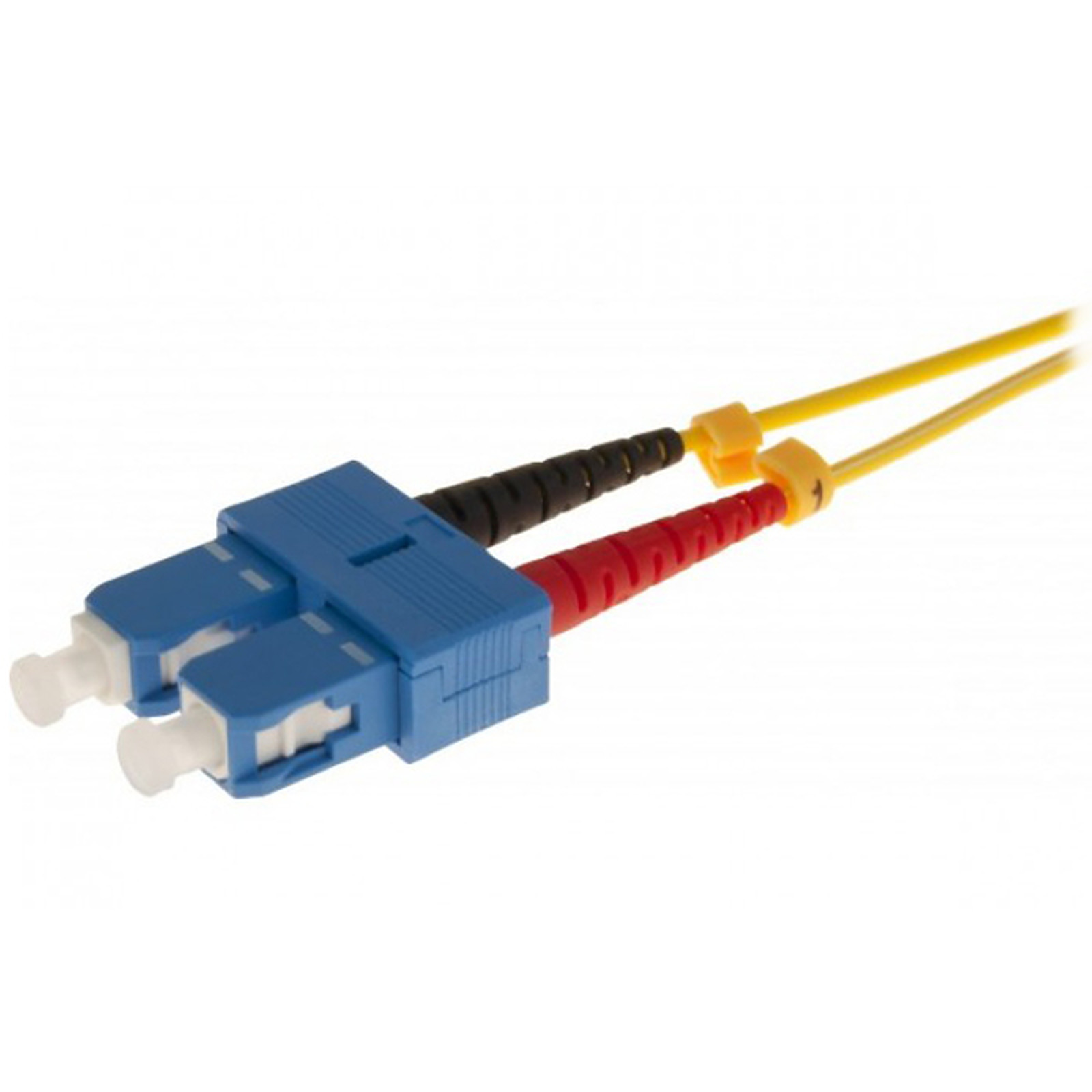 Jarretière optique duplex monomode 2mm OS2 SC-UPC/SC-UPC (1 mètre) - Cable fibre Optique Generique
