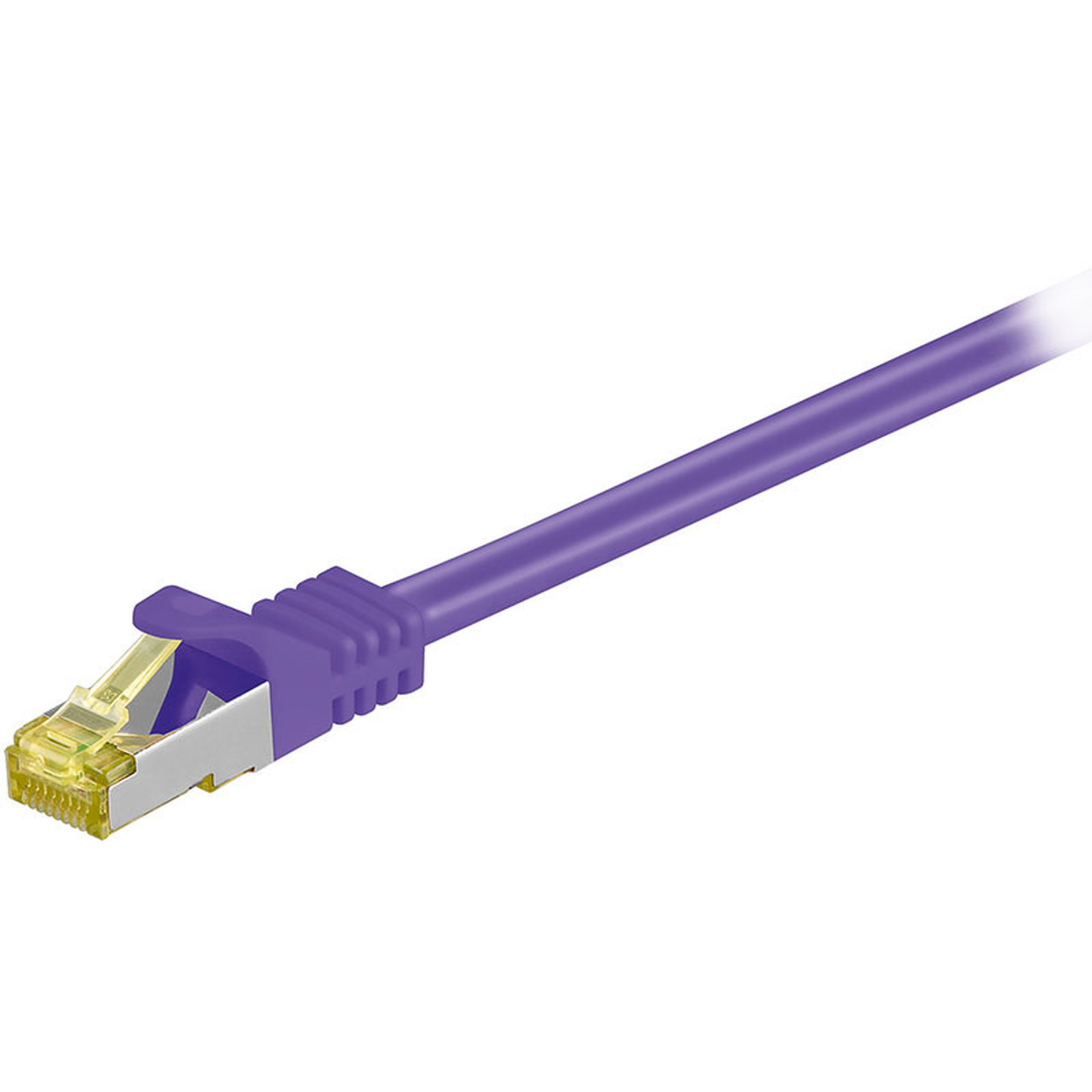 Cordon RJ45 categorie 7 S/FTP 20 m (Violet) - Cable RJ45 Generique
