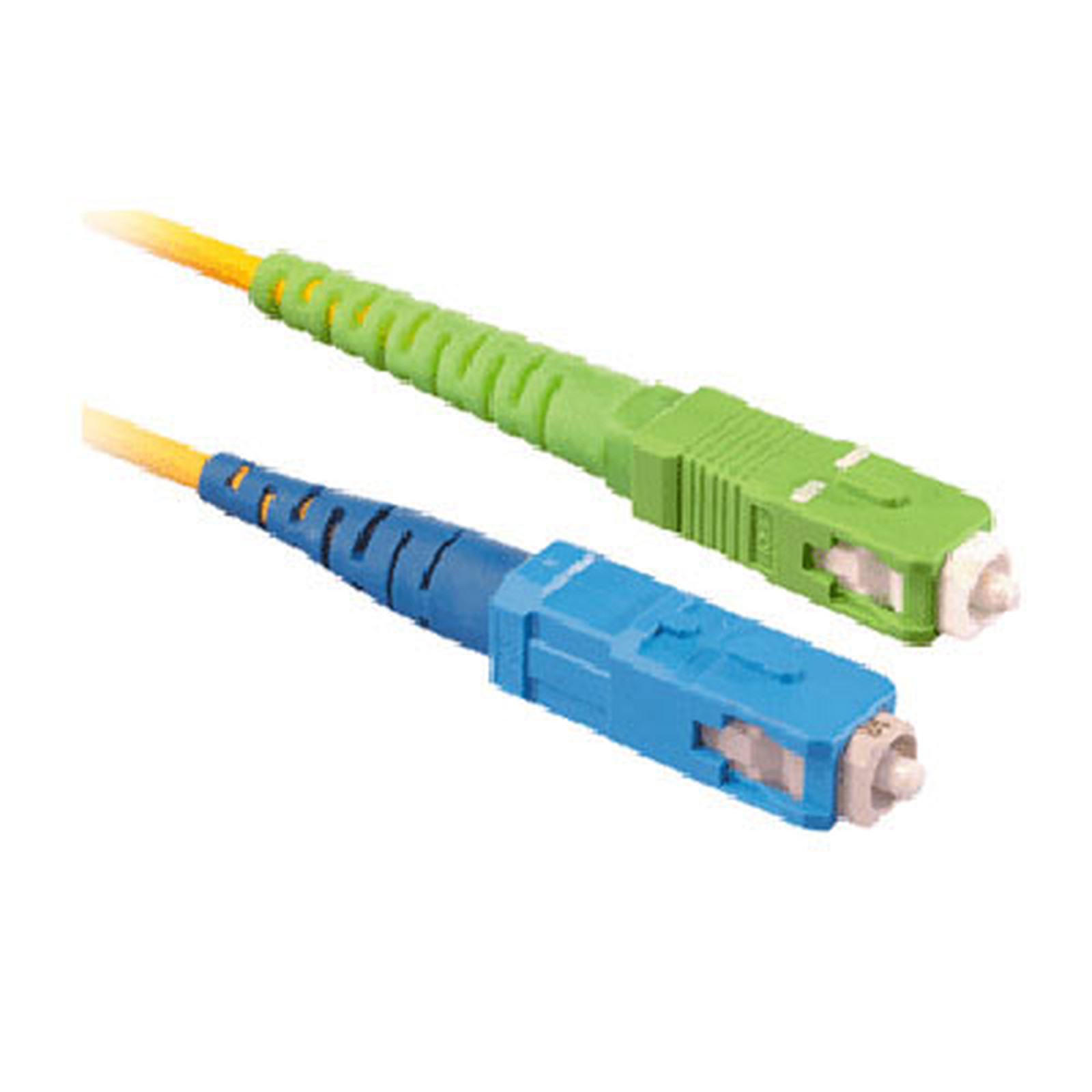 Jarretière optique simplex monomode 9/125 SC-APC/SC-UPC (30 mètres) - Cable fibre Optique Generique