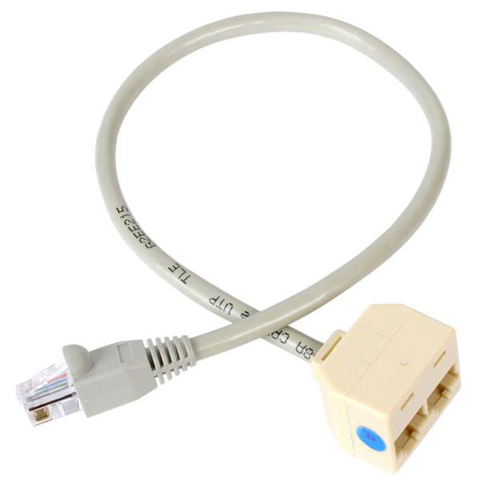StarTech.com Cable repartiteur / adaptateur Ethernet 1x RJ45 (male) 2x RJ45 (femelle) - Cable RJ45 StarTech.com