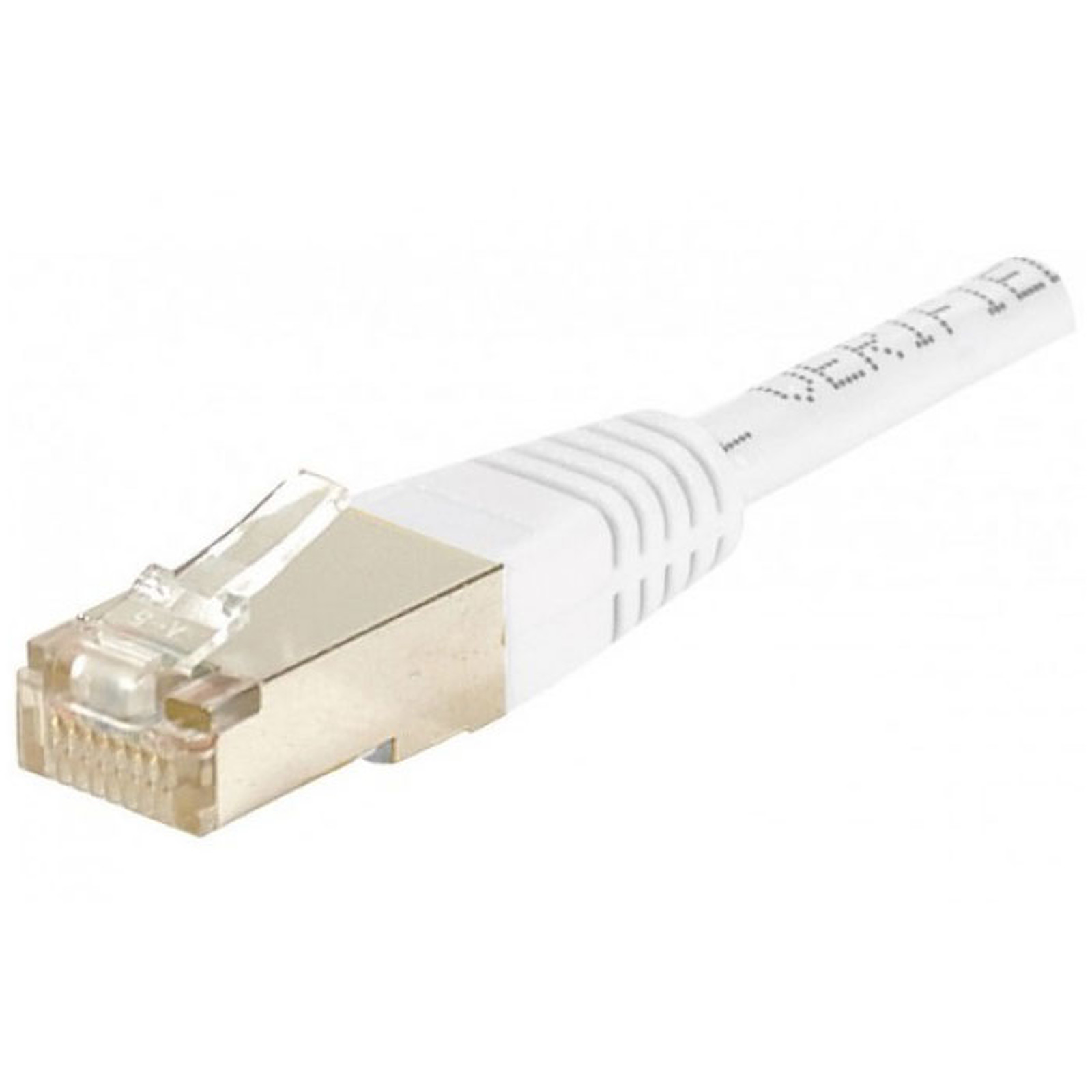 Cable RJ45 categorie 6 F/UTP 3 m (Blanc) - Cable RJ45 Generique