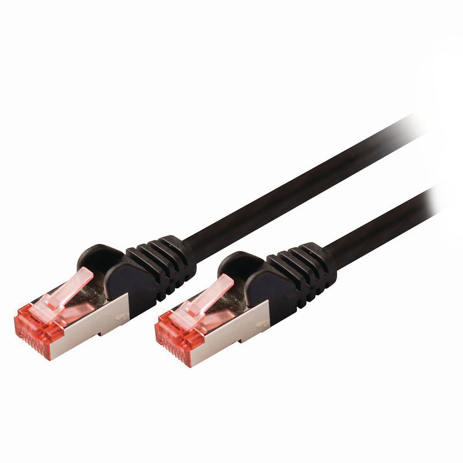 Nedis Cable RJ45 categorie 6 S/FTP 0.15 m (Noir) - Cable RJ45 NEDIS