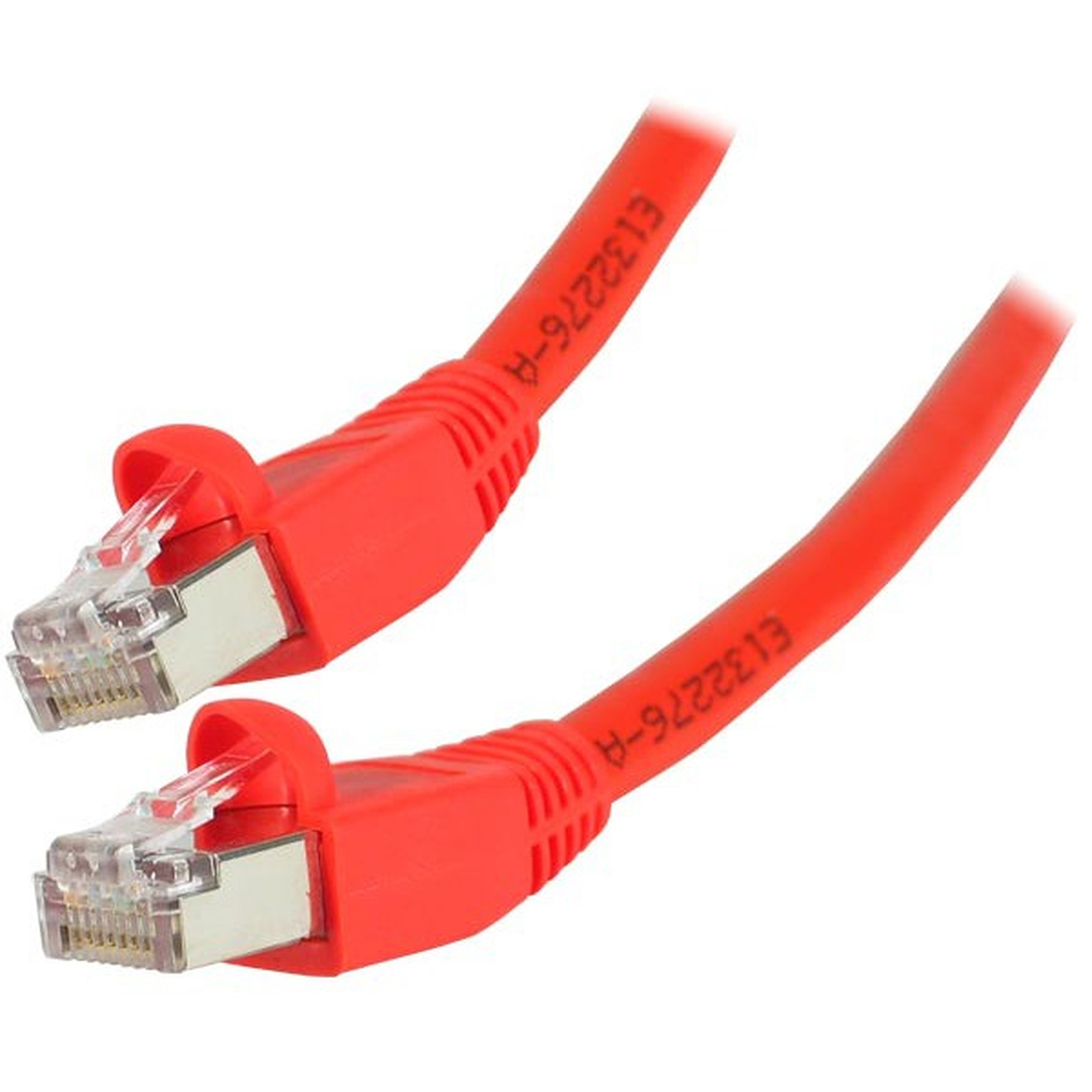 Cable RJ45 categorie 6 S/FTP 20 m (Rouge) - Cable RJ45 Generique