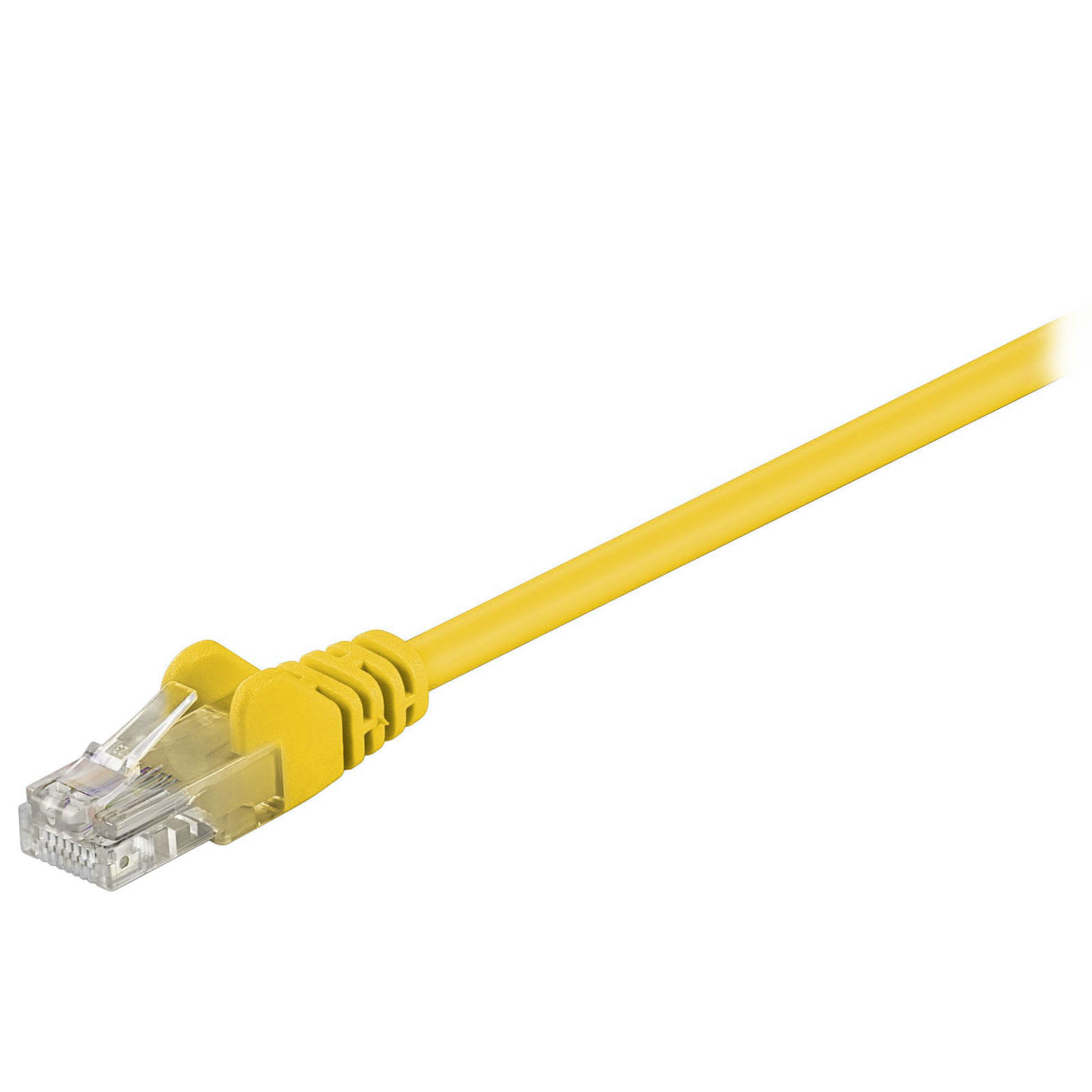 Cable RJ45 categorie 5e U/UTP 2 m (Jaune) - Cable RJ45 Generique